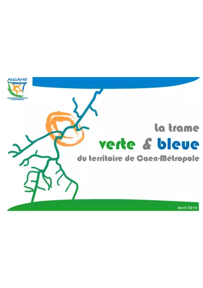 La trame verte et bleue du territoire de Caen-Métropole