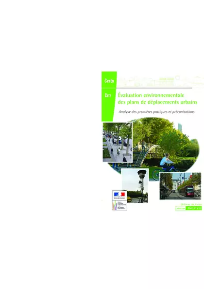 Evaluation environnementale des plans de déplacement urbains : analyse des premières pratiques et préconisations