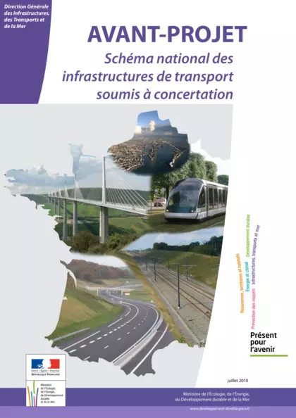 Schéma national des infrastructures de transport soumis à concertation, avant-projet