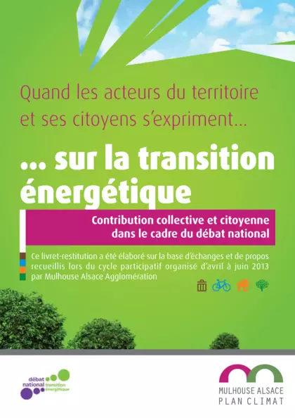 Quand les acteurs du territoire et ses citoyens s'exprimentsur la transition énergétique : contribution collective et citoyenne dans le cadre du débat national