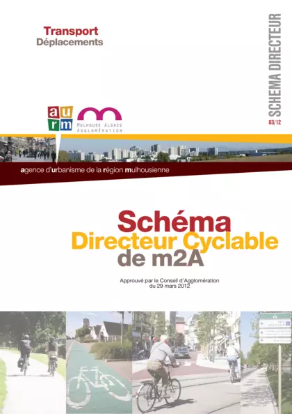 Schéma directeur cyclable de M2A - Mulhouse Alsace Agglomération