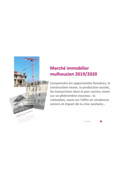 Marché immobilier mulhousien 2019/2020 (diaporama)