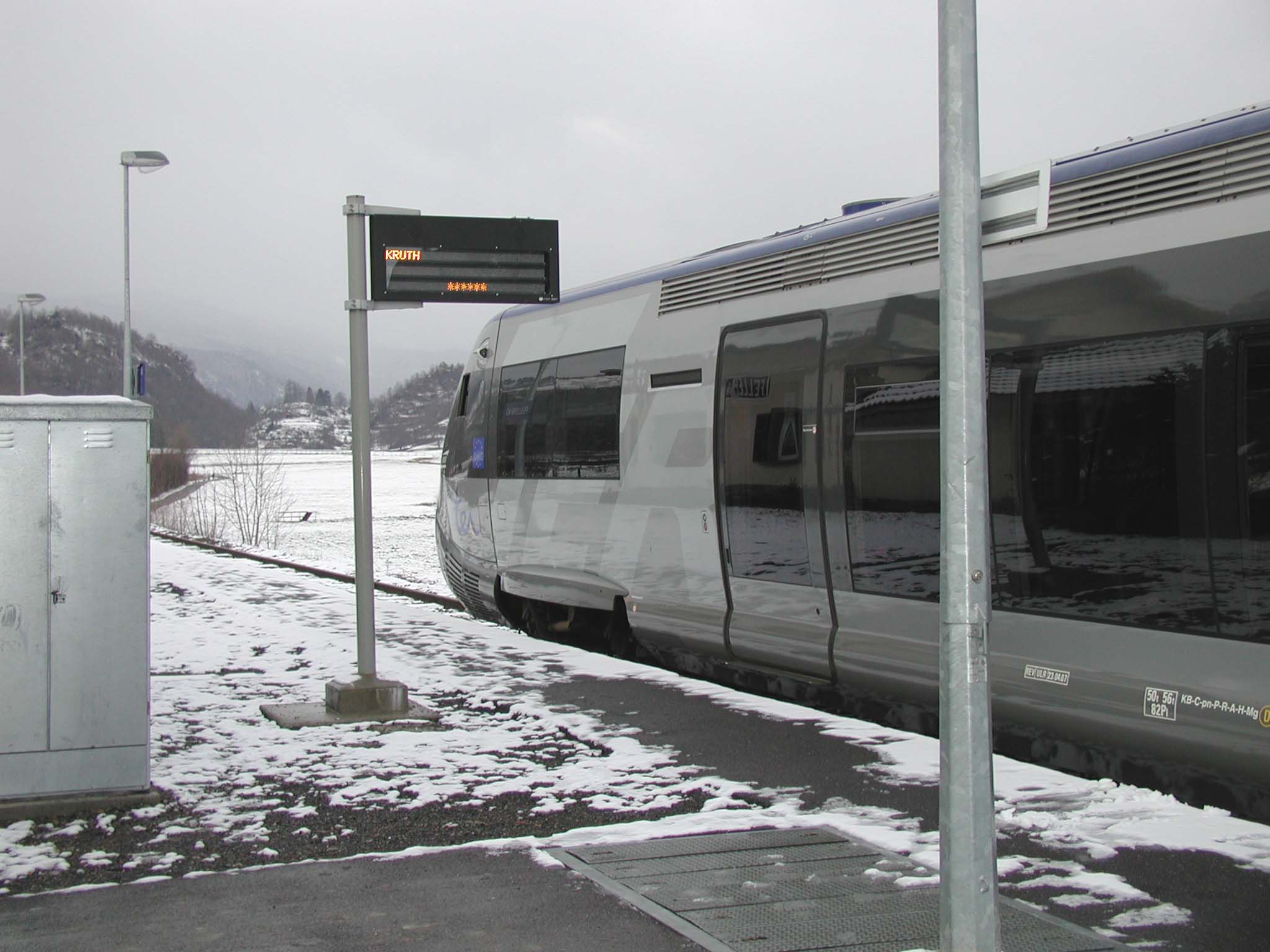 2003 Fellering gare train