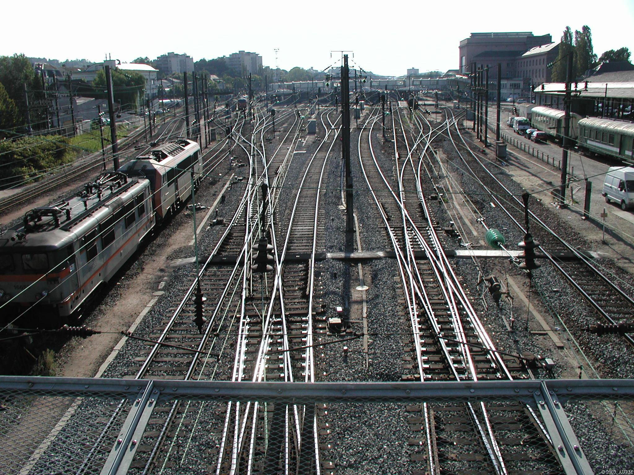 2003 Mulhouse gare voies ferrées