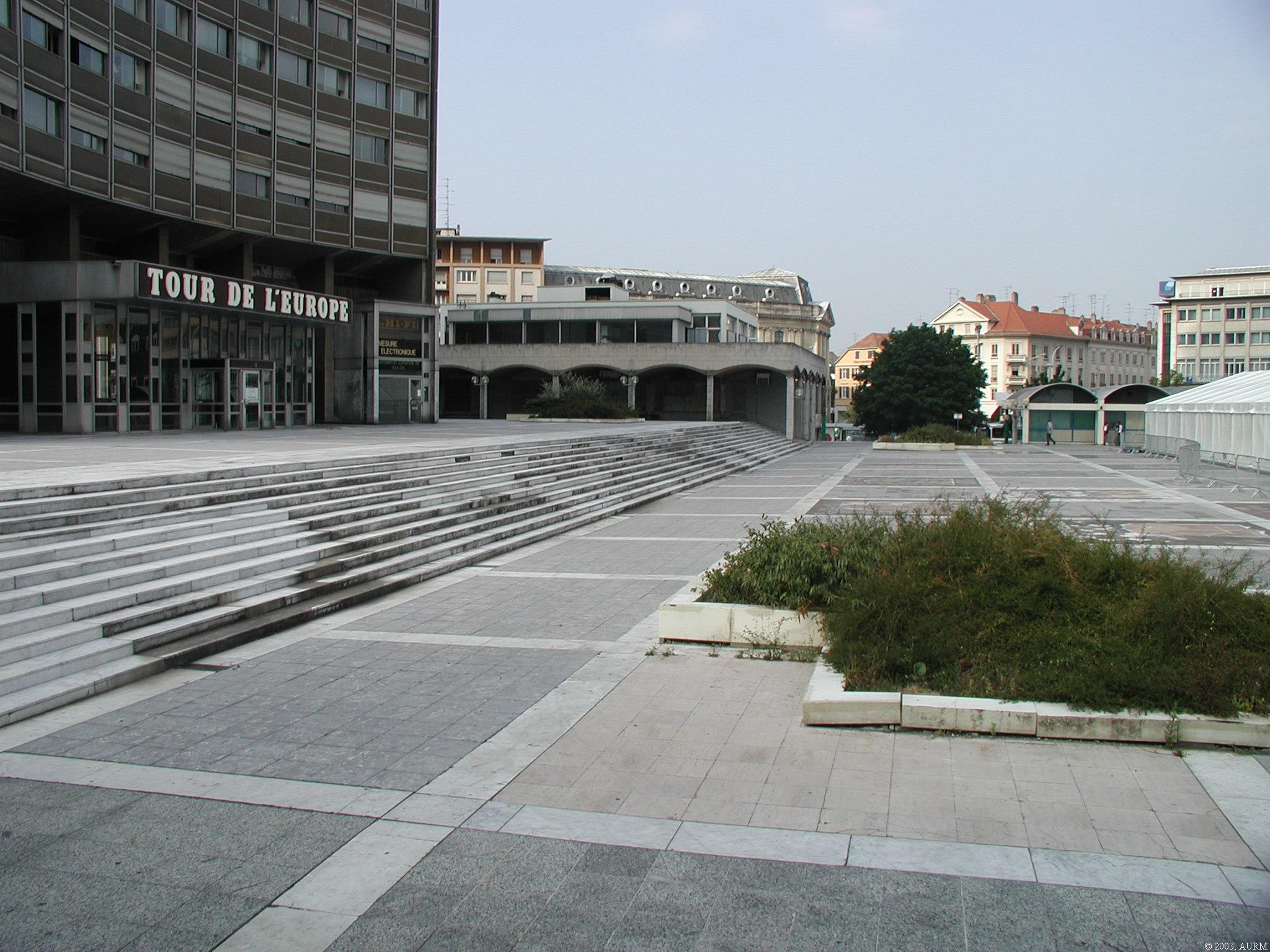 2003 Mulhouse Porte Jeune place de l'Europe