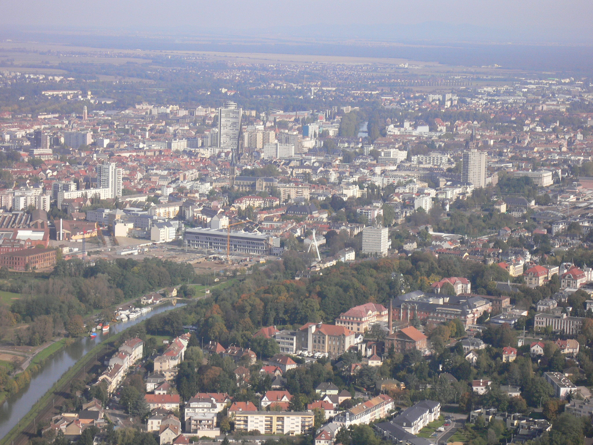 2006 Mulhouse vue aerienne