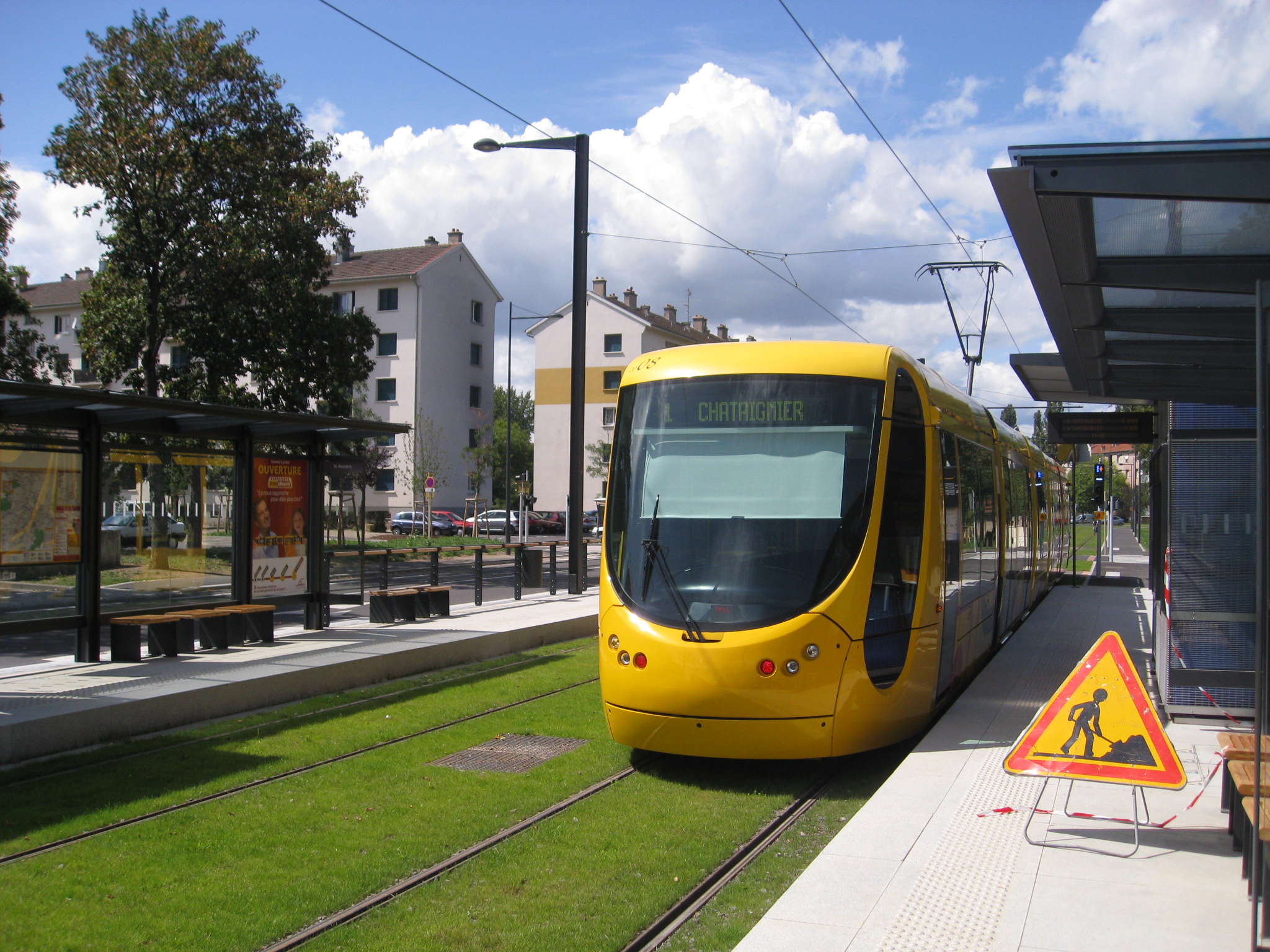 2009 Mulhouse  Bourtzwiller extension Tram (1)