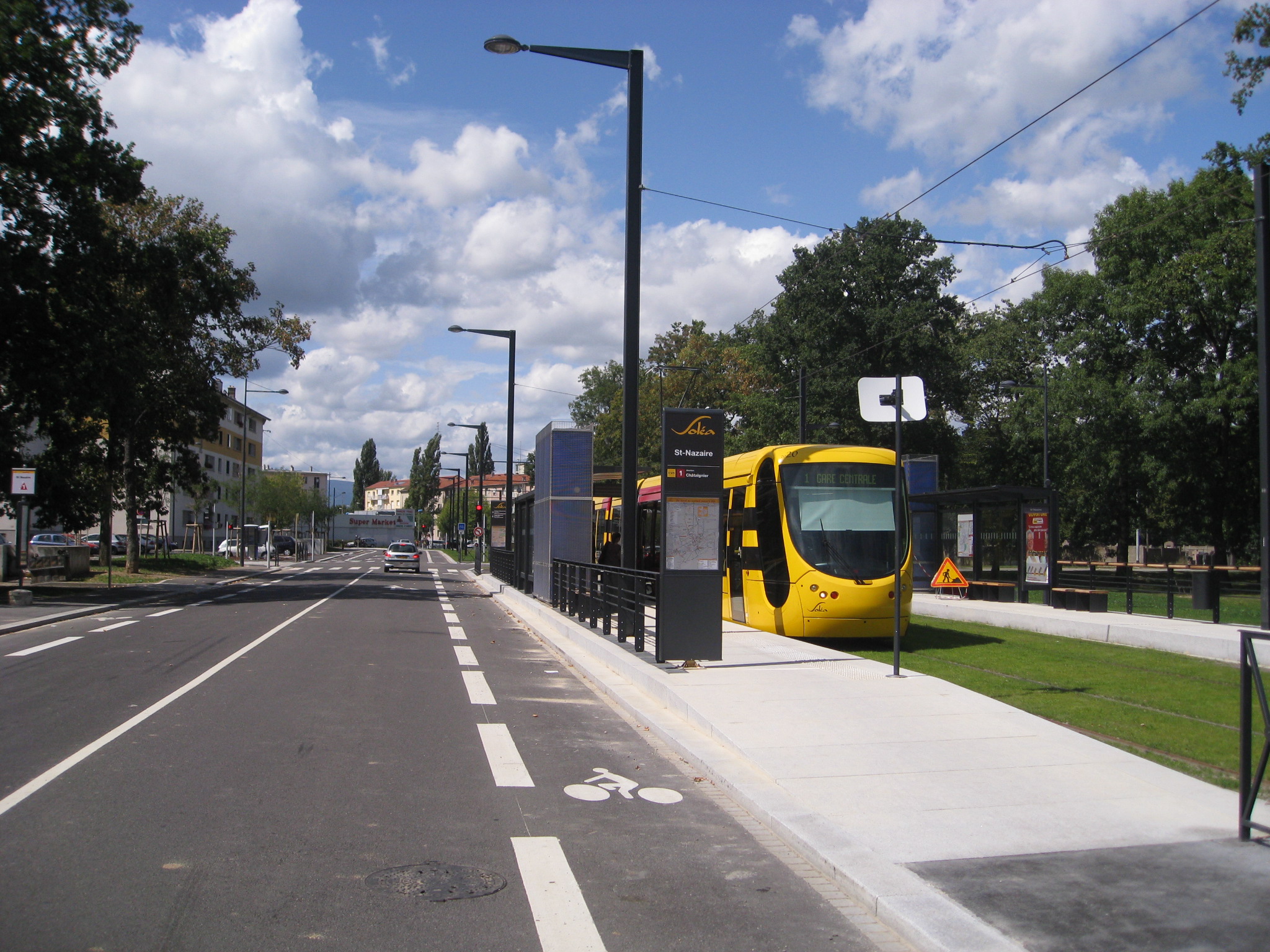 2009 Mulhouse  Bourtzwiller extension Tram (4)