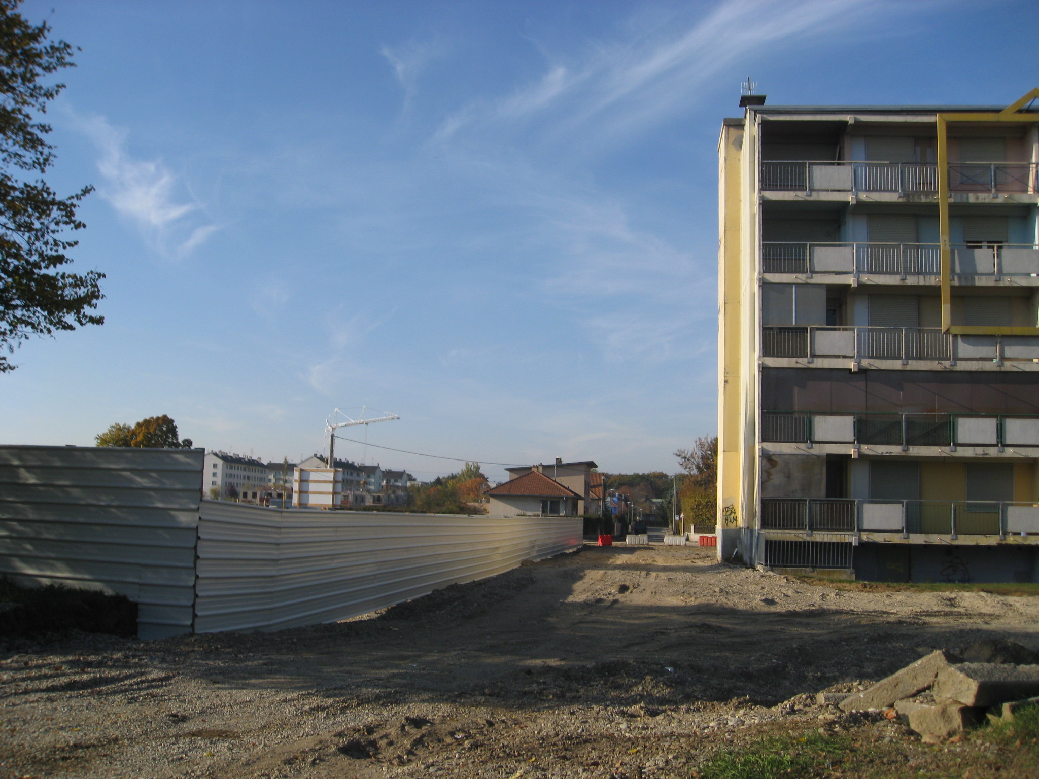 2009 Mulhouse quartierBourtzwiller travaux