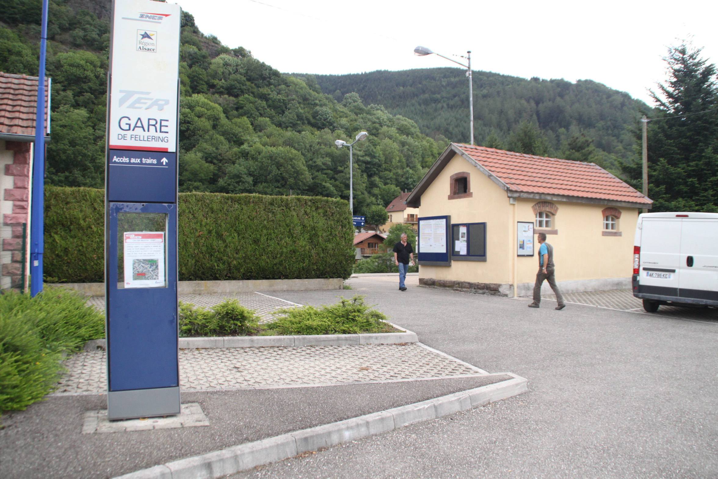 2011 Fellering stationtramtrain