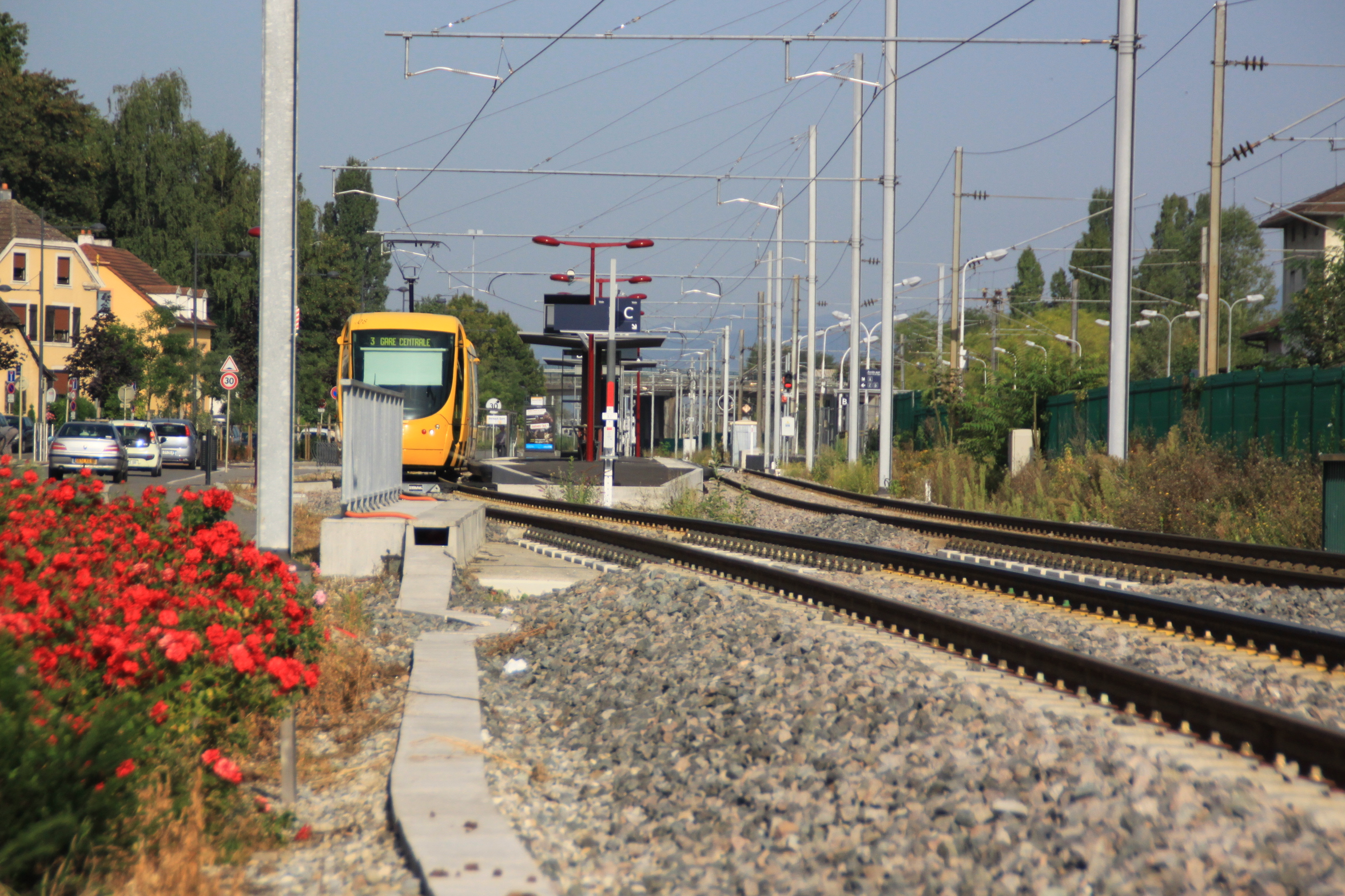 2011 Mulhouse Dornach station tram train 1