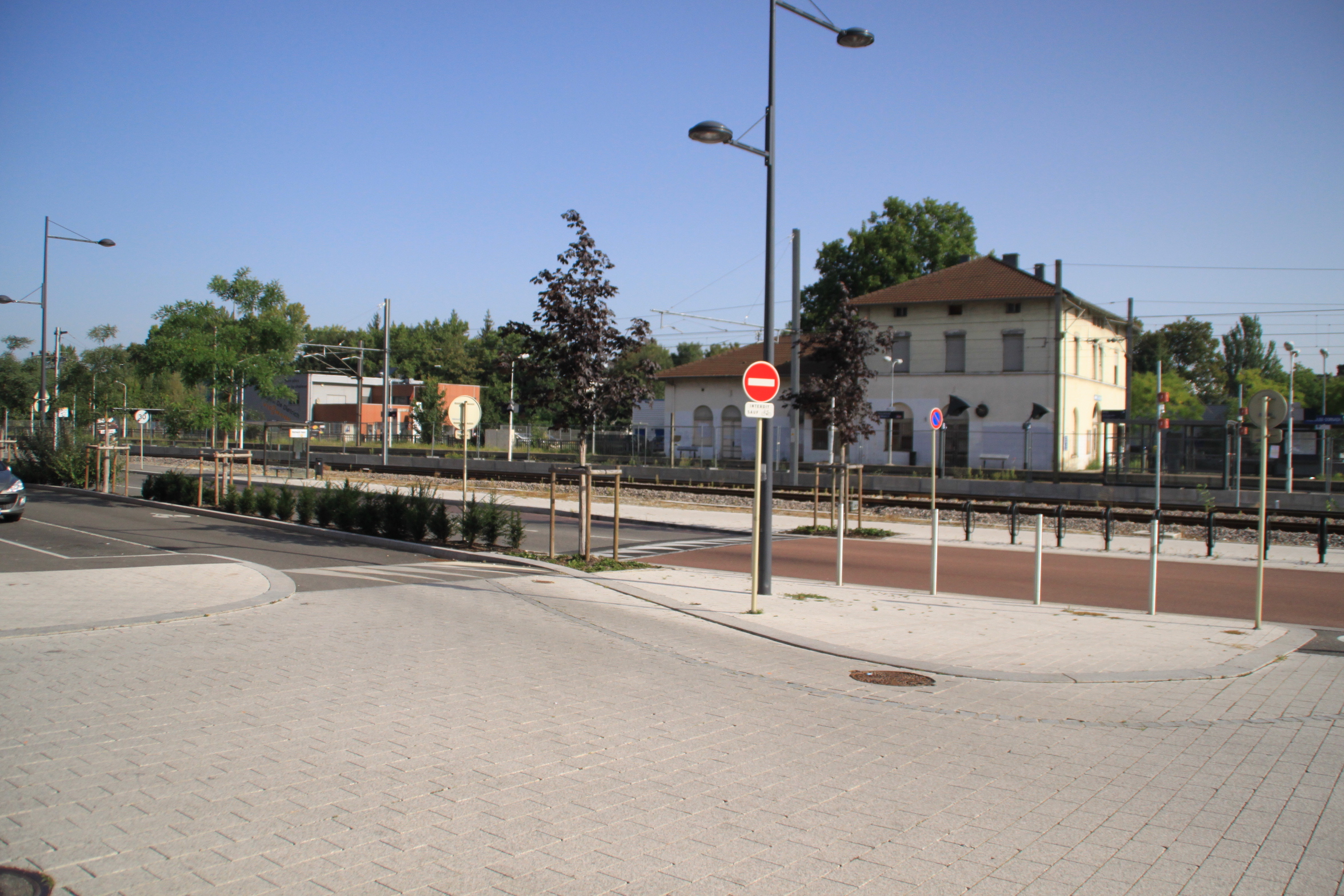 2011 Mulhouse Dornach station tram train 8