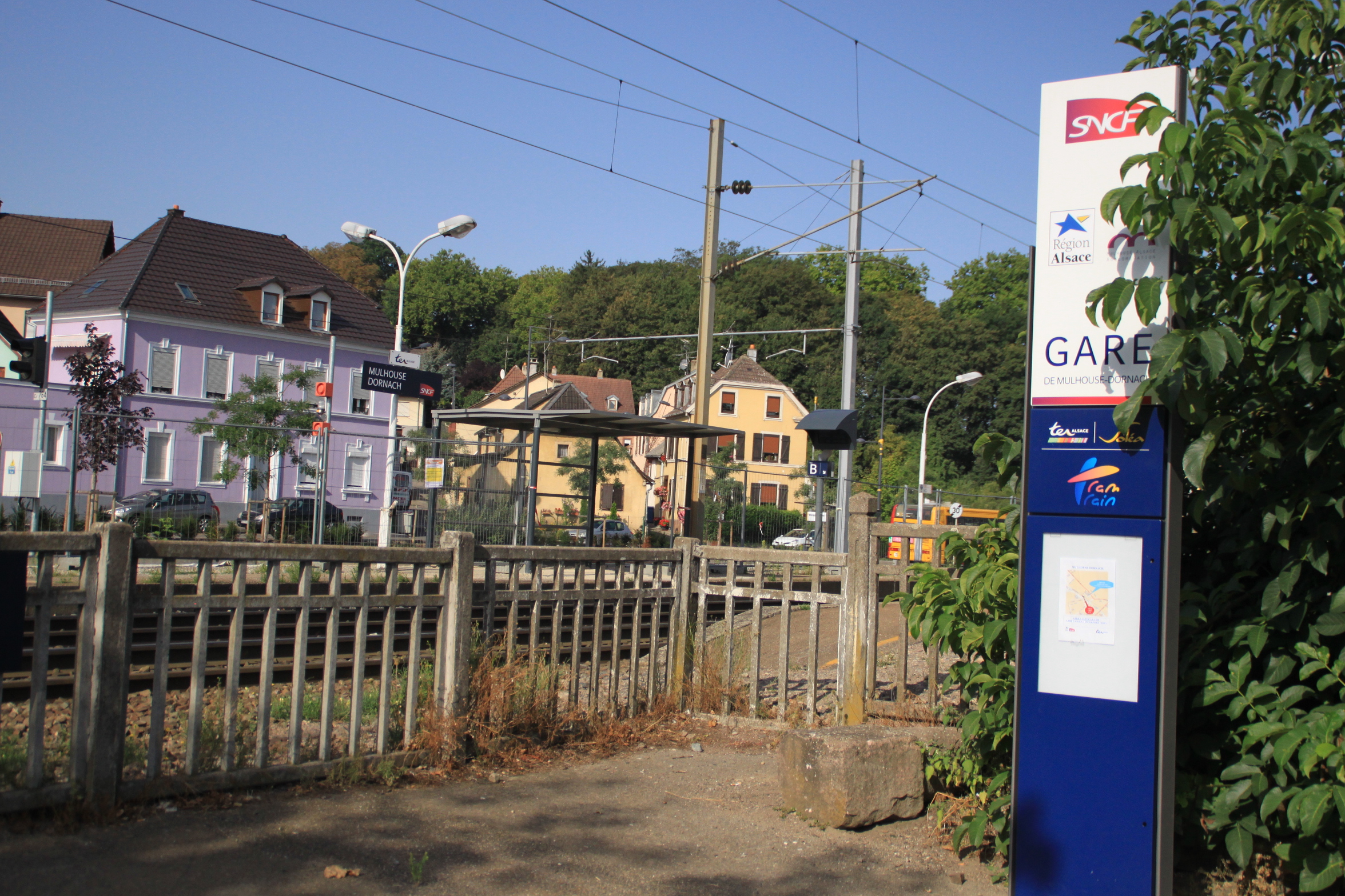 2011 Mulhouse Dornach station tramtrain11