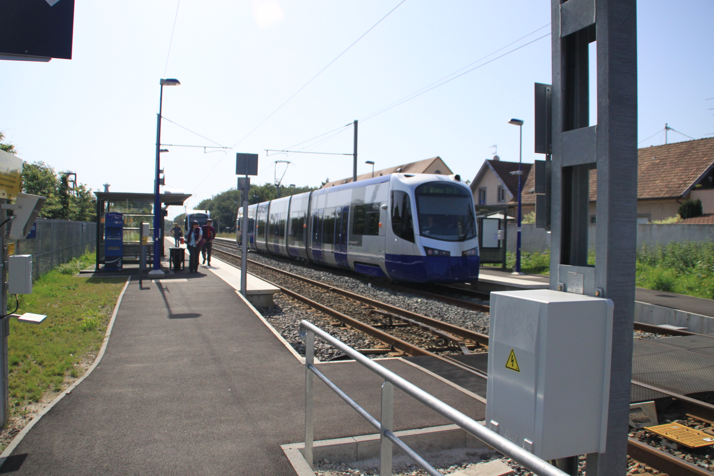 2011 Wittelsheim Graffenwald stationtramtrain13