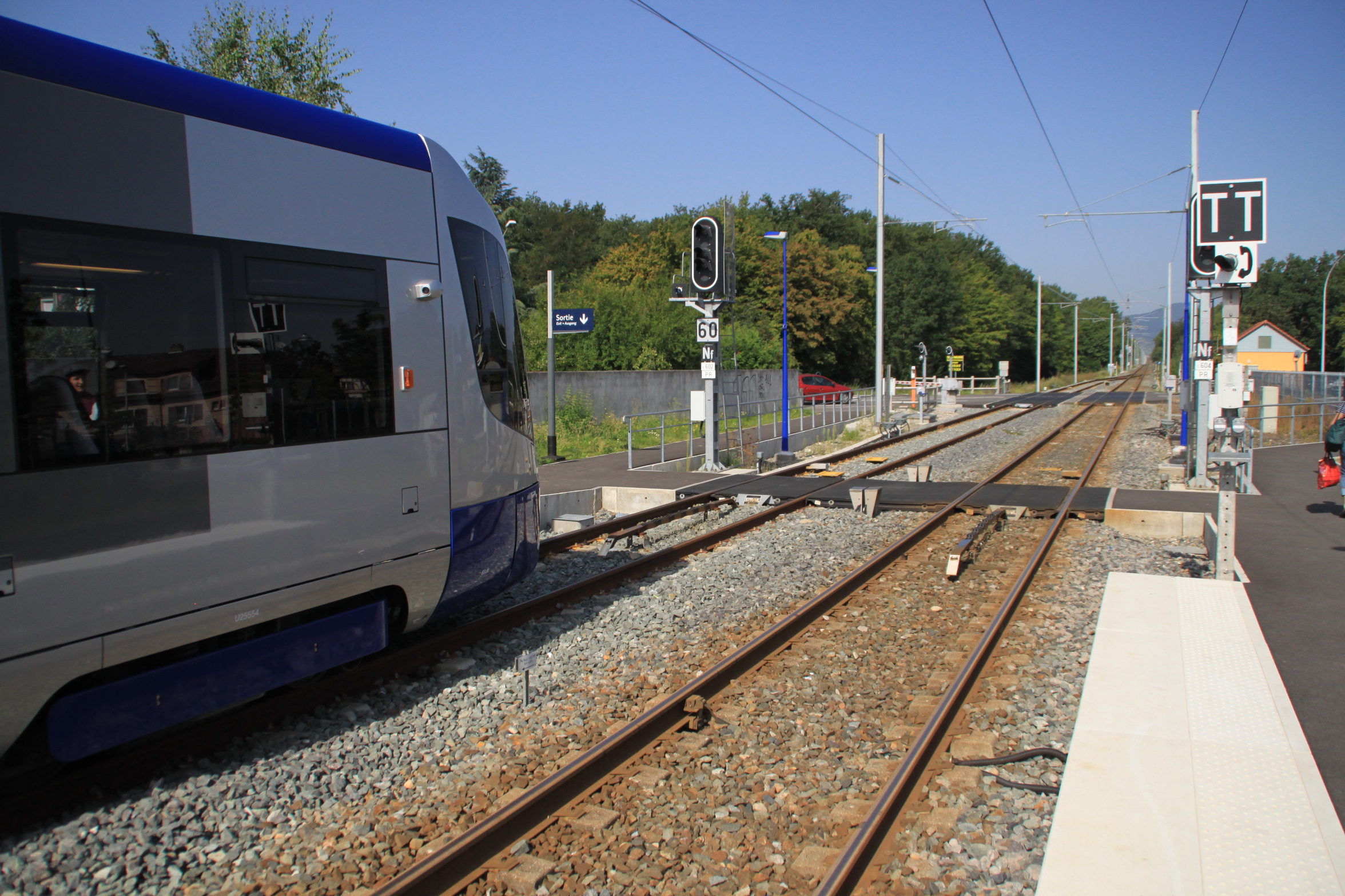 2011 Wittelsheim Graffenwald stationtramtrain14