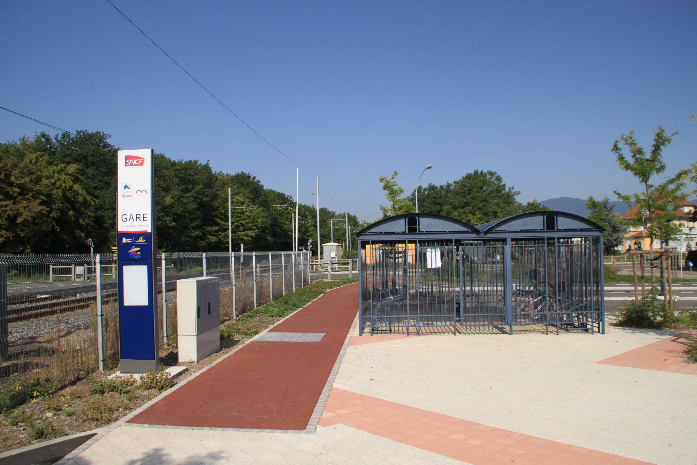 2011 Wittelsheim Graffenwald stationtramtrain15