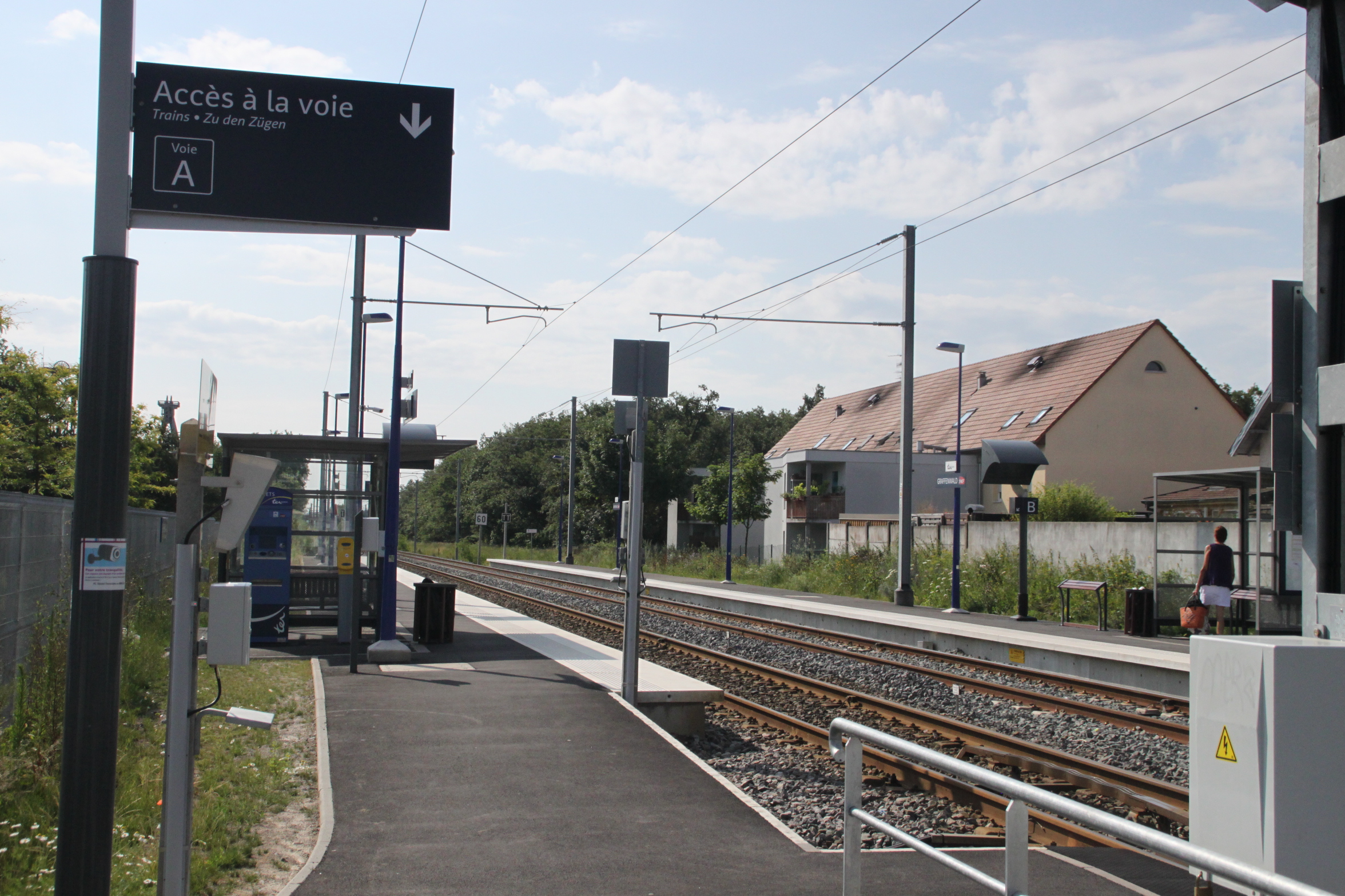 2011 Wittelsheim Graffenwald stationtramtrain5