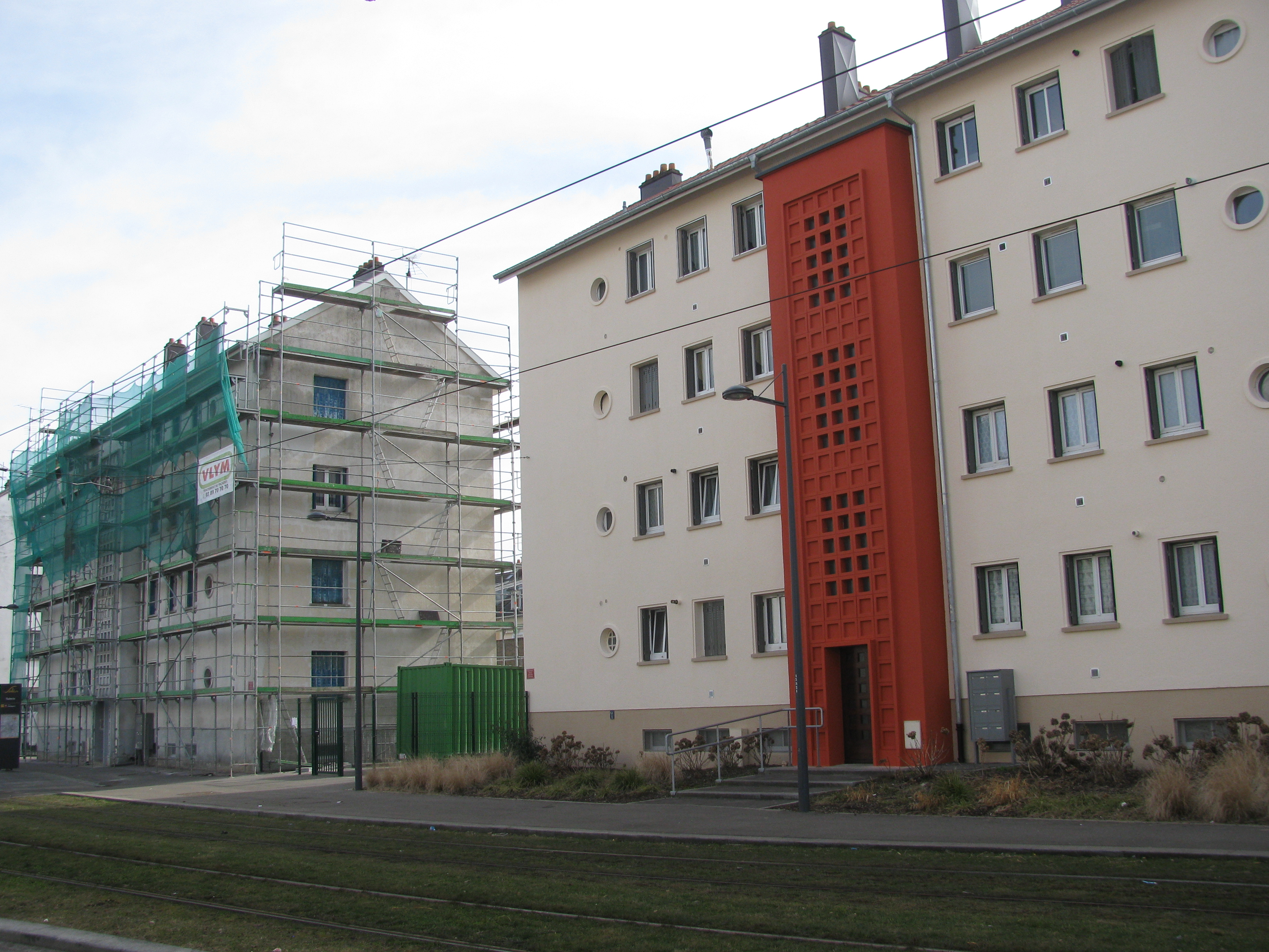 2013 Bourtzwiller immeubles collectifs - Ravalement de façade 2