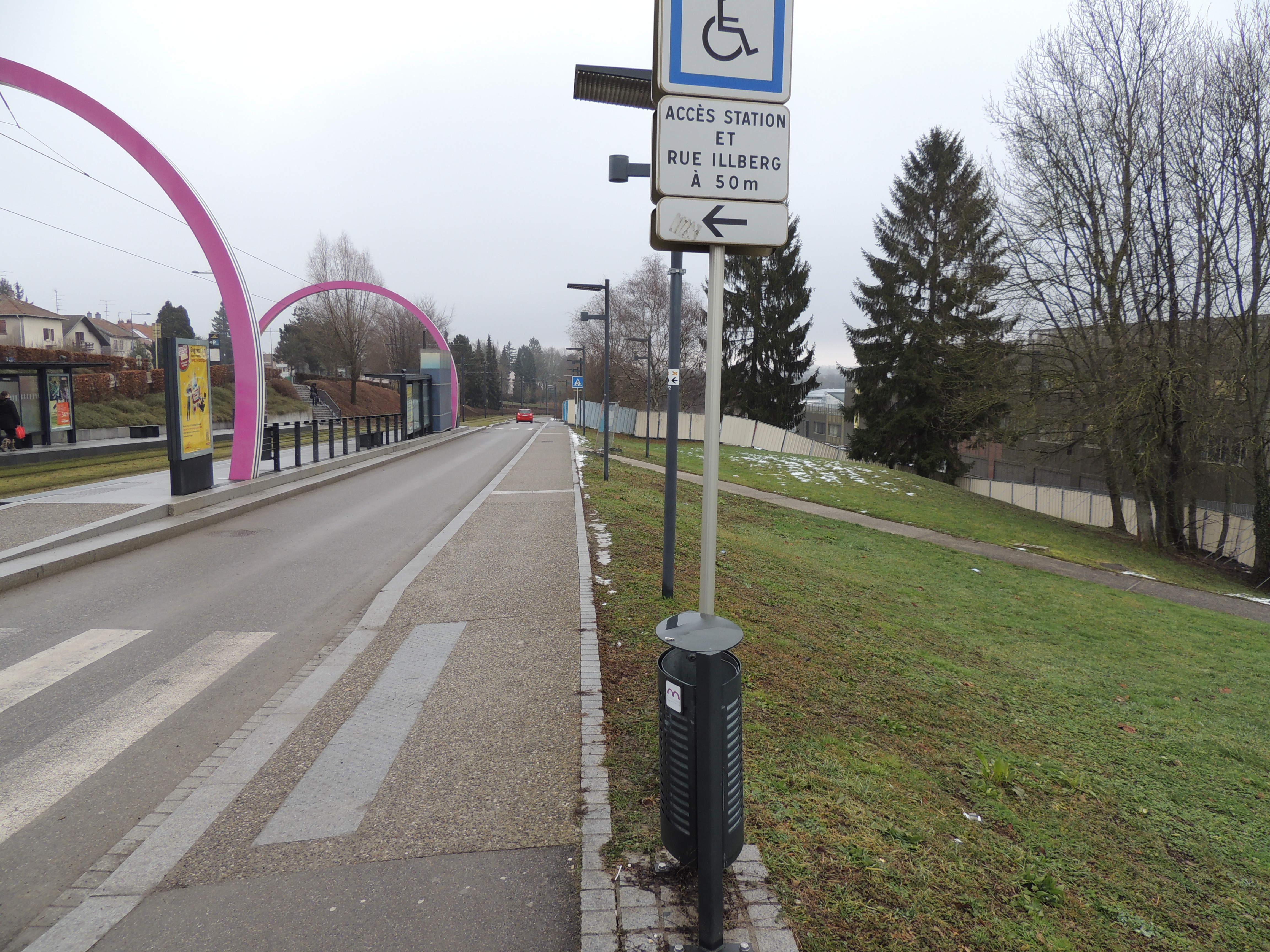 2013 Mulhouse campus tram2