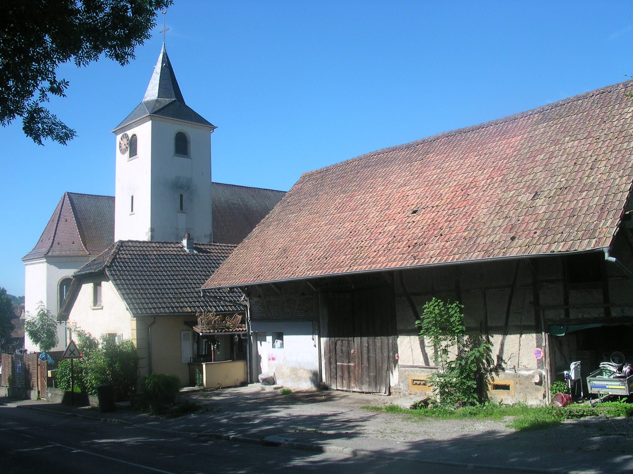 2013 SteinbrunnLeBas Eglise et ferme