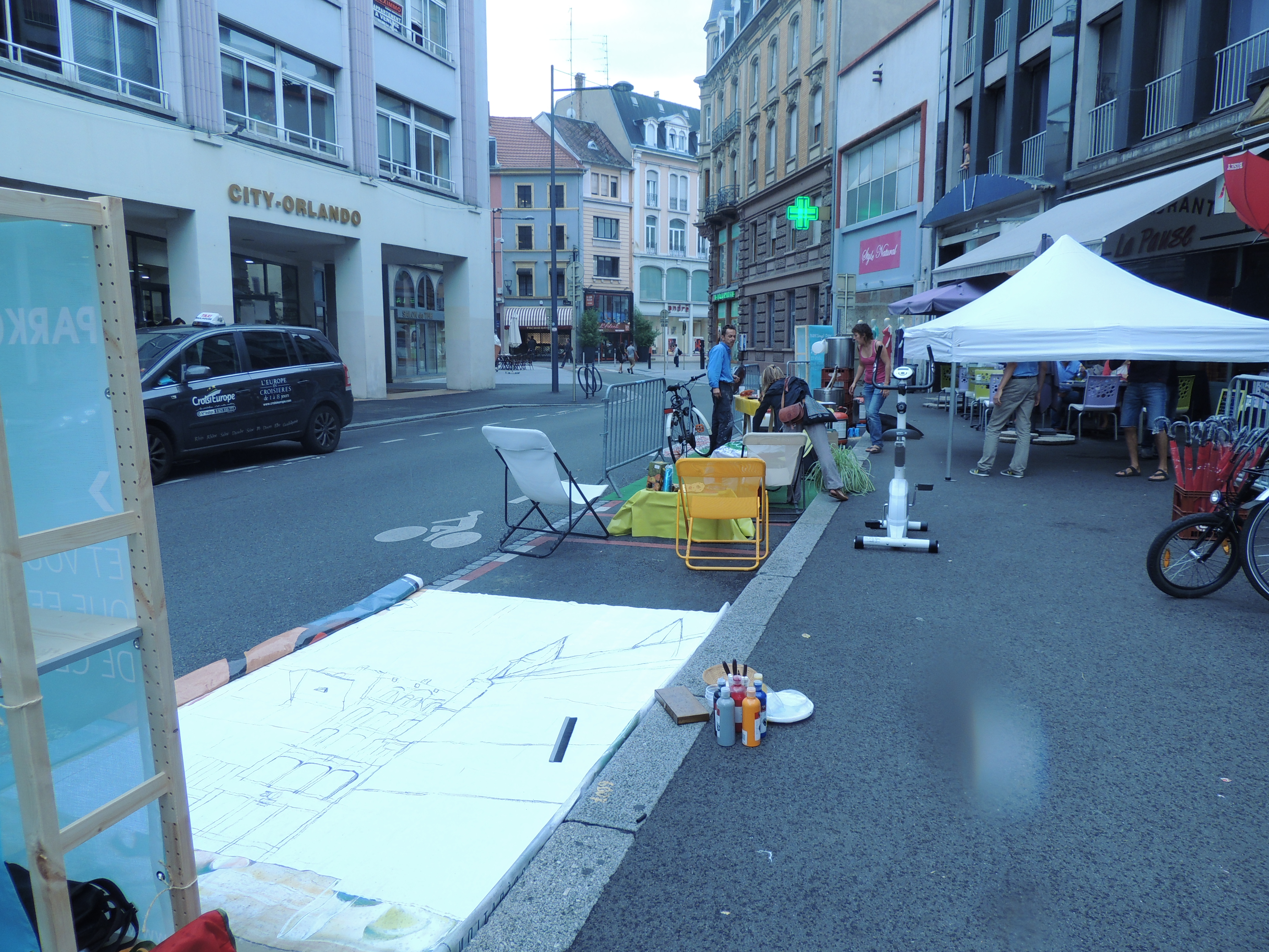 2014 Mulhouse Parking Day 1