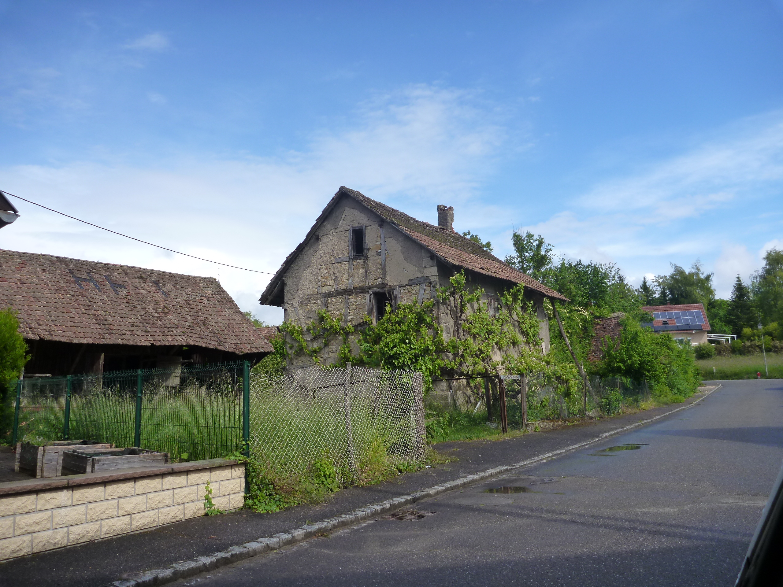 2014 Steinbrunn Le Bas maison alsacienne ruine