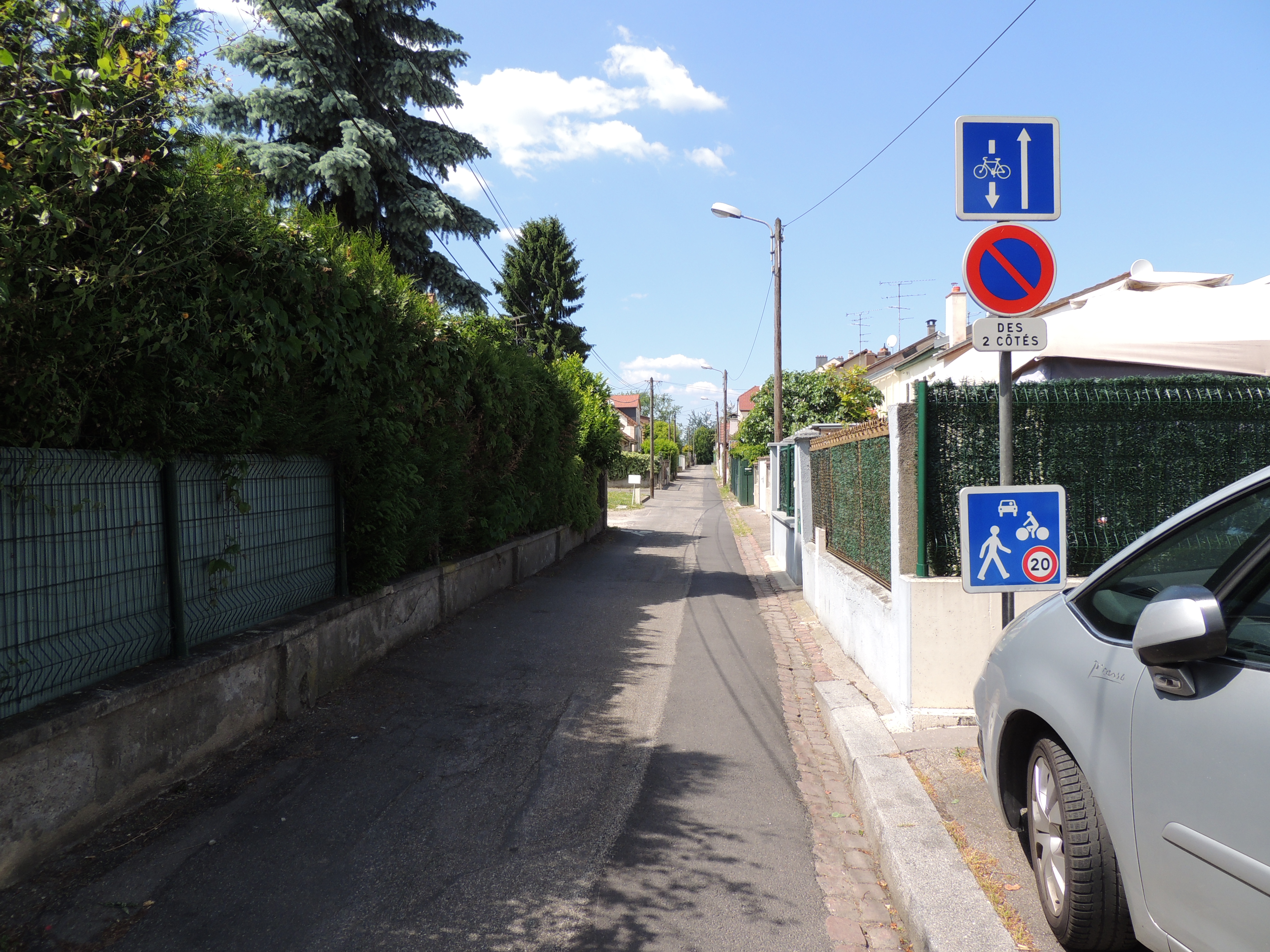 2015 Mulhouse Dornach Haut-Poirier piste cyclable 1