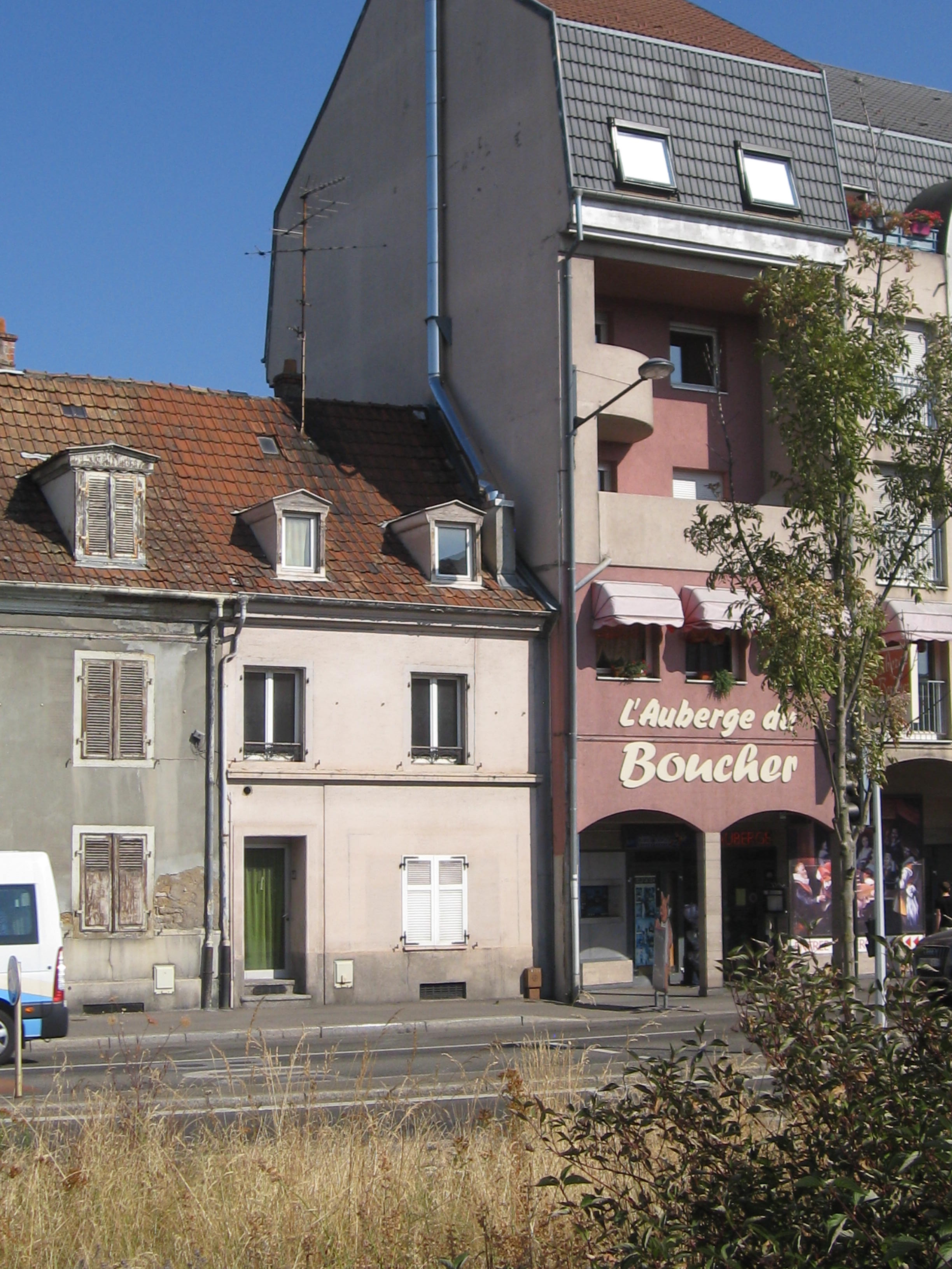 2015 Mulhouse rue de Bâle l'Auberge du boucher