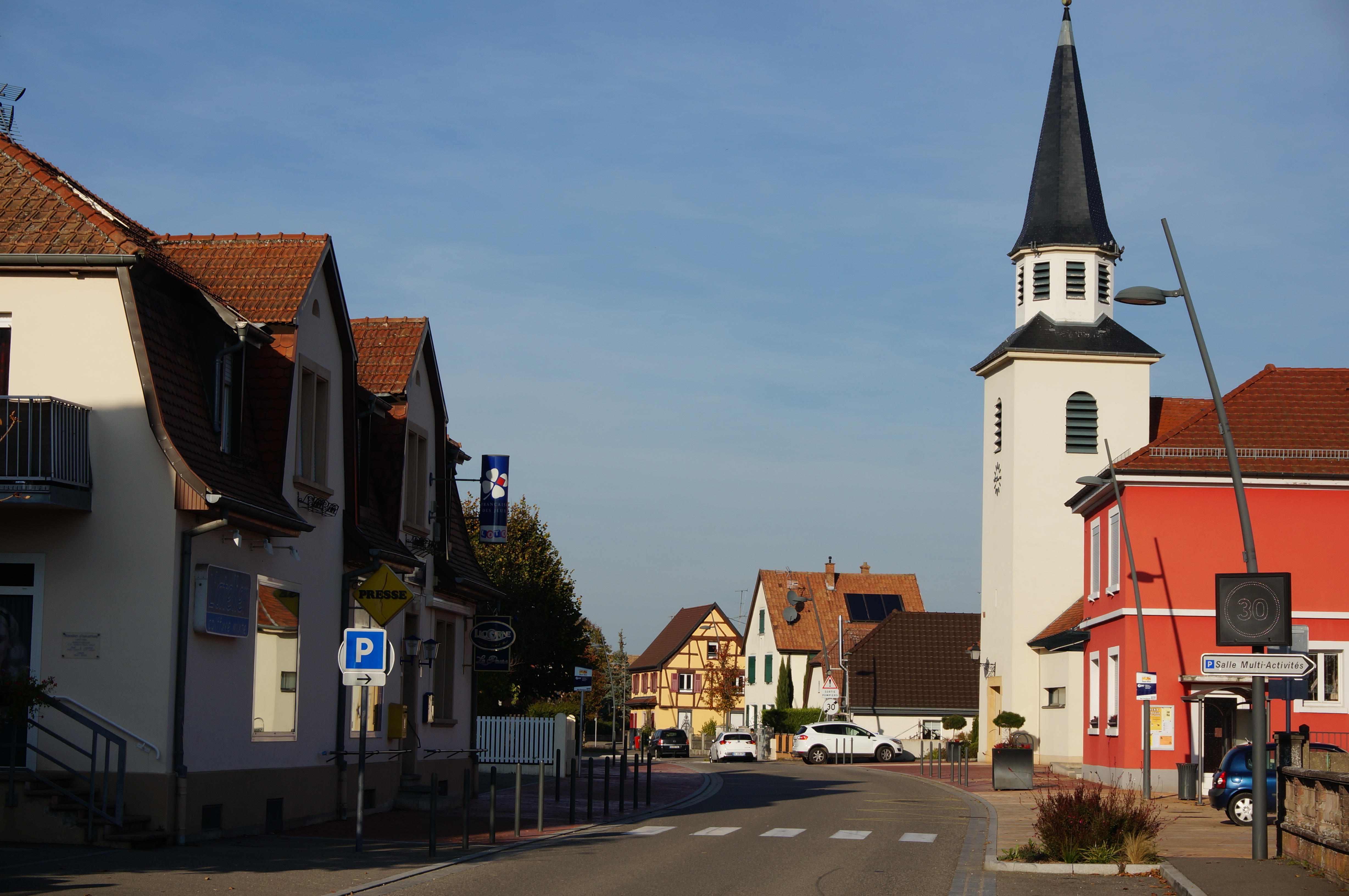 2015 Niffer clocher de l'église 2