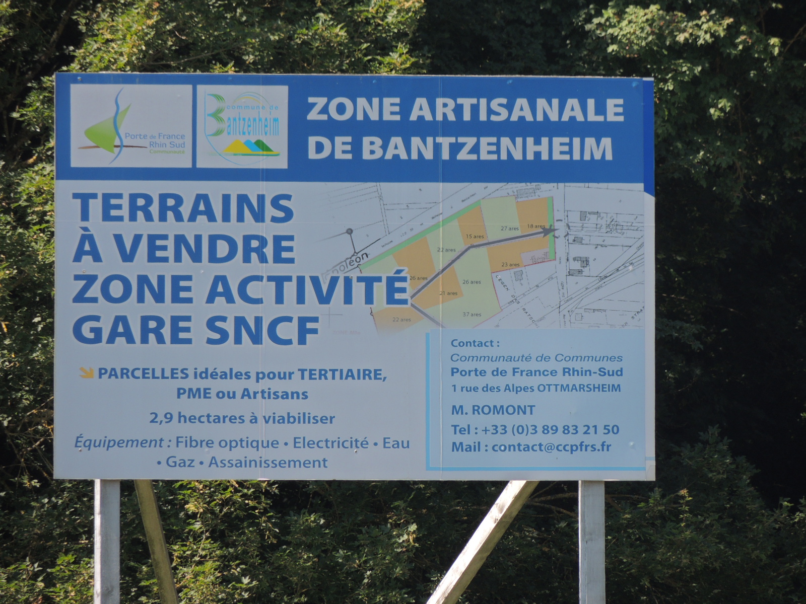 2016 Bantzenheim  Terrain à vendre Zone d'Activités