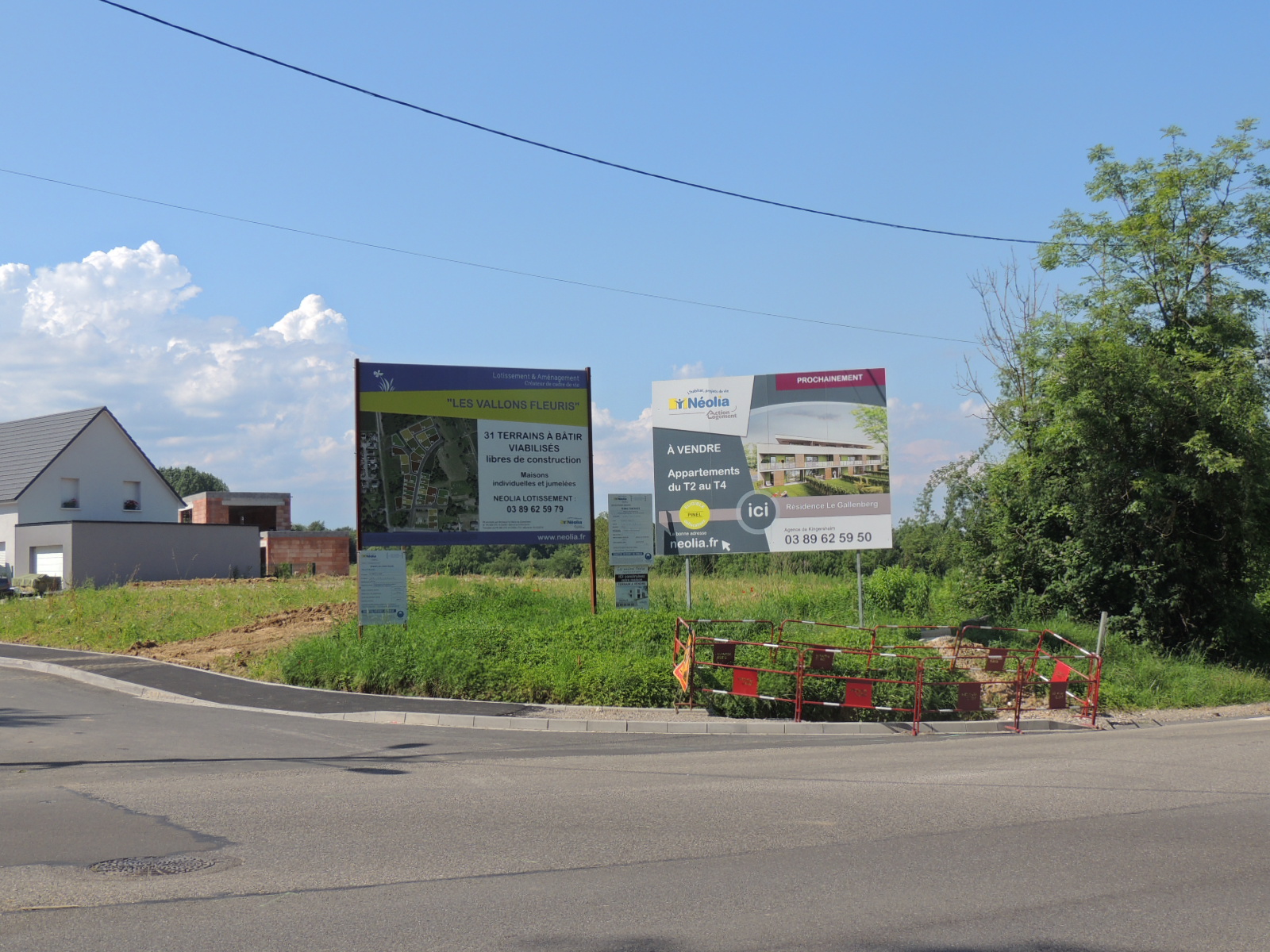 2016 Didenheim  Projet Lotissement Néolia