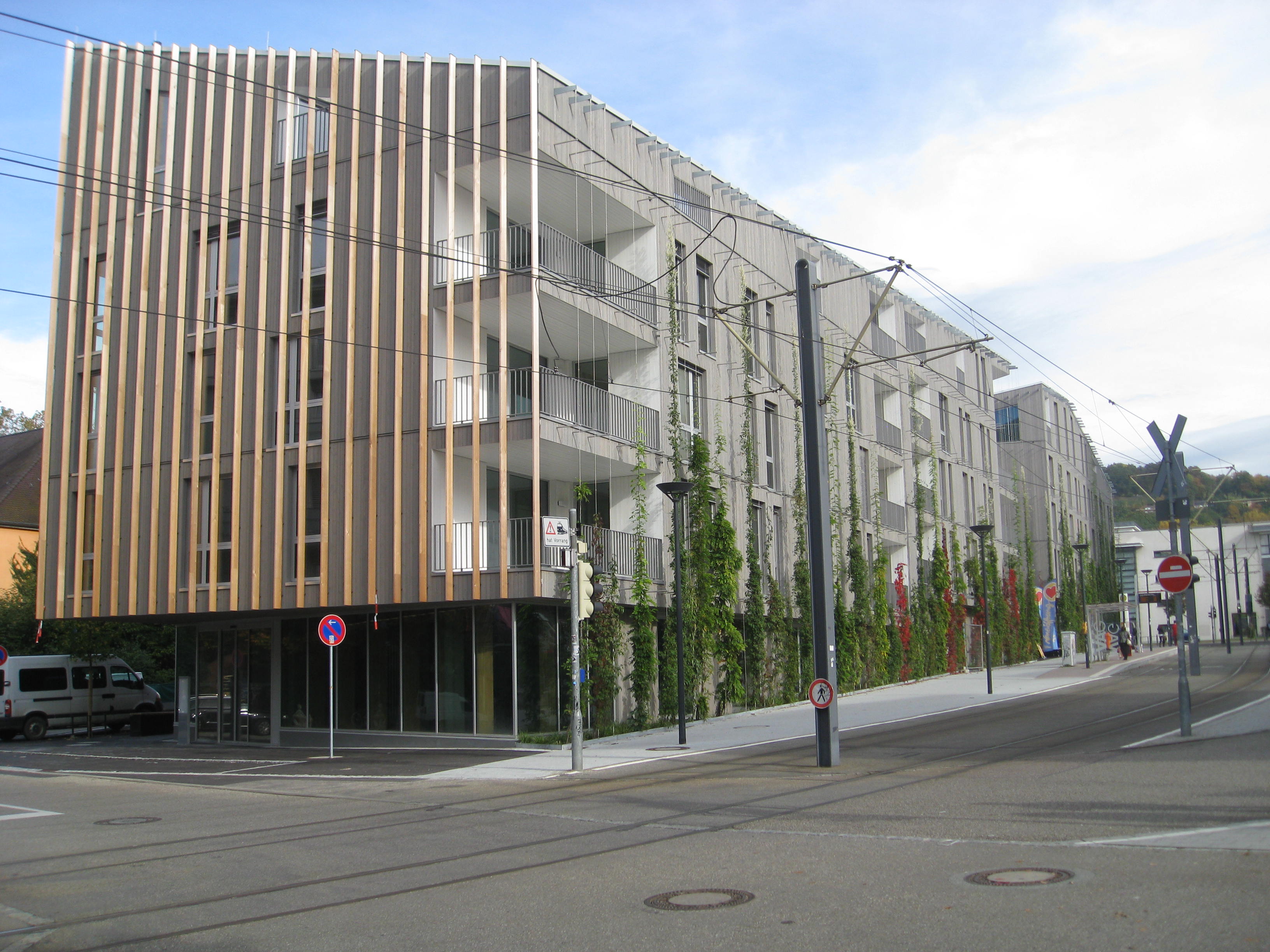 2016 Freiburg  Façade végétalisée