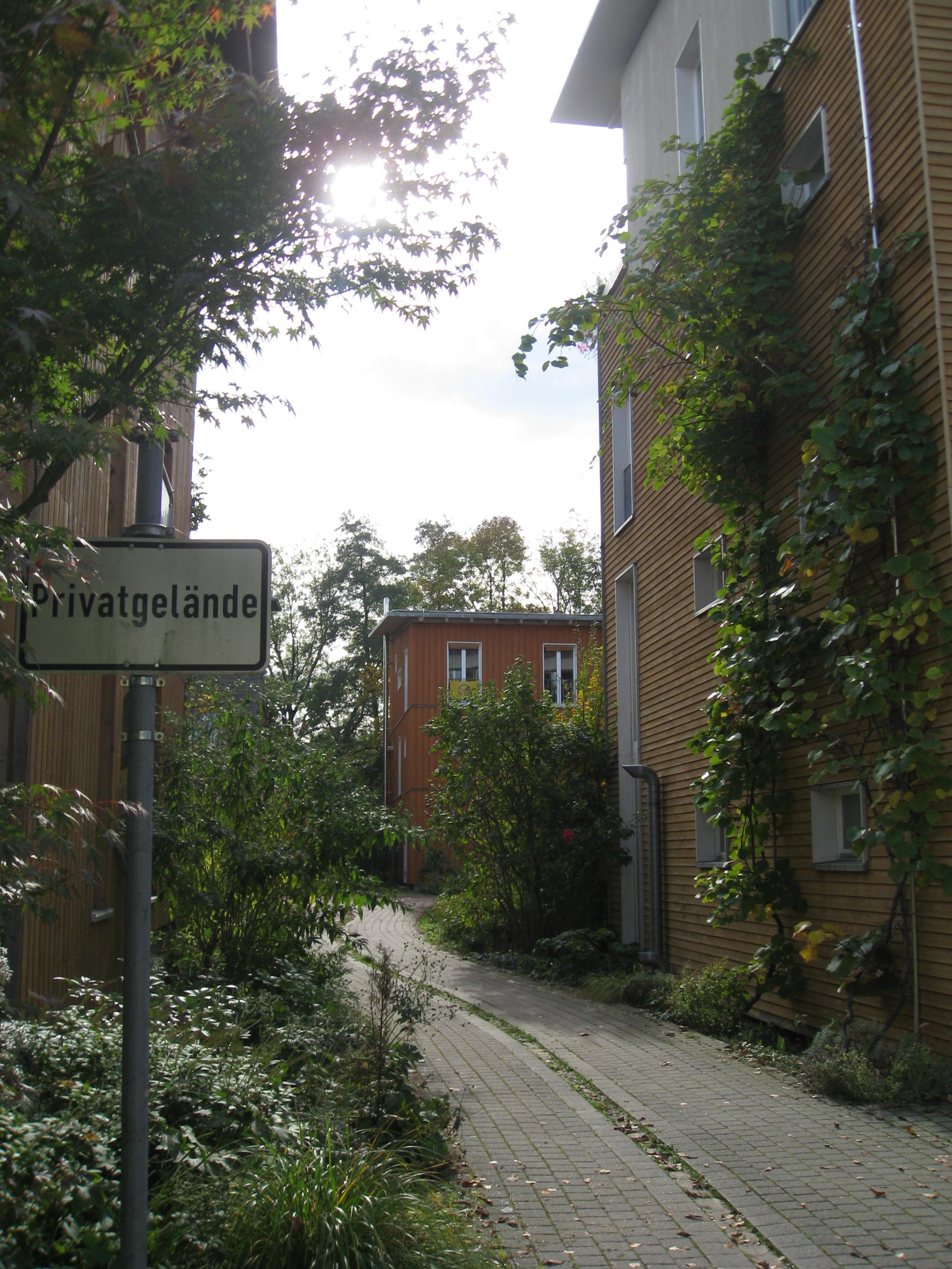 2016 Freiburg  Vauban  Rue apaisé 2