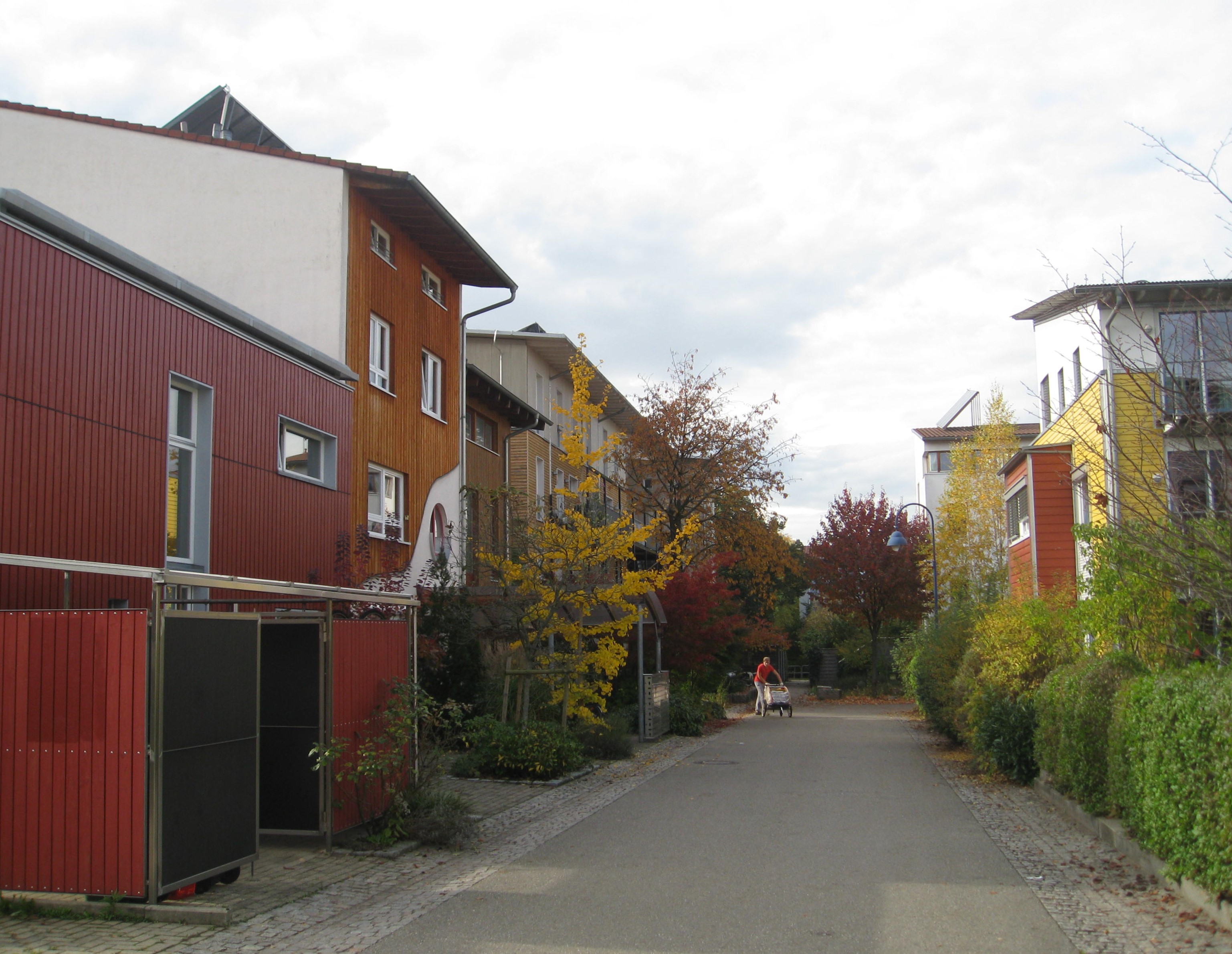 2016 Freiburg  Vauban  Rue apaisée 1