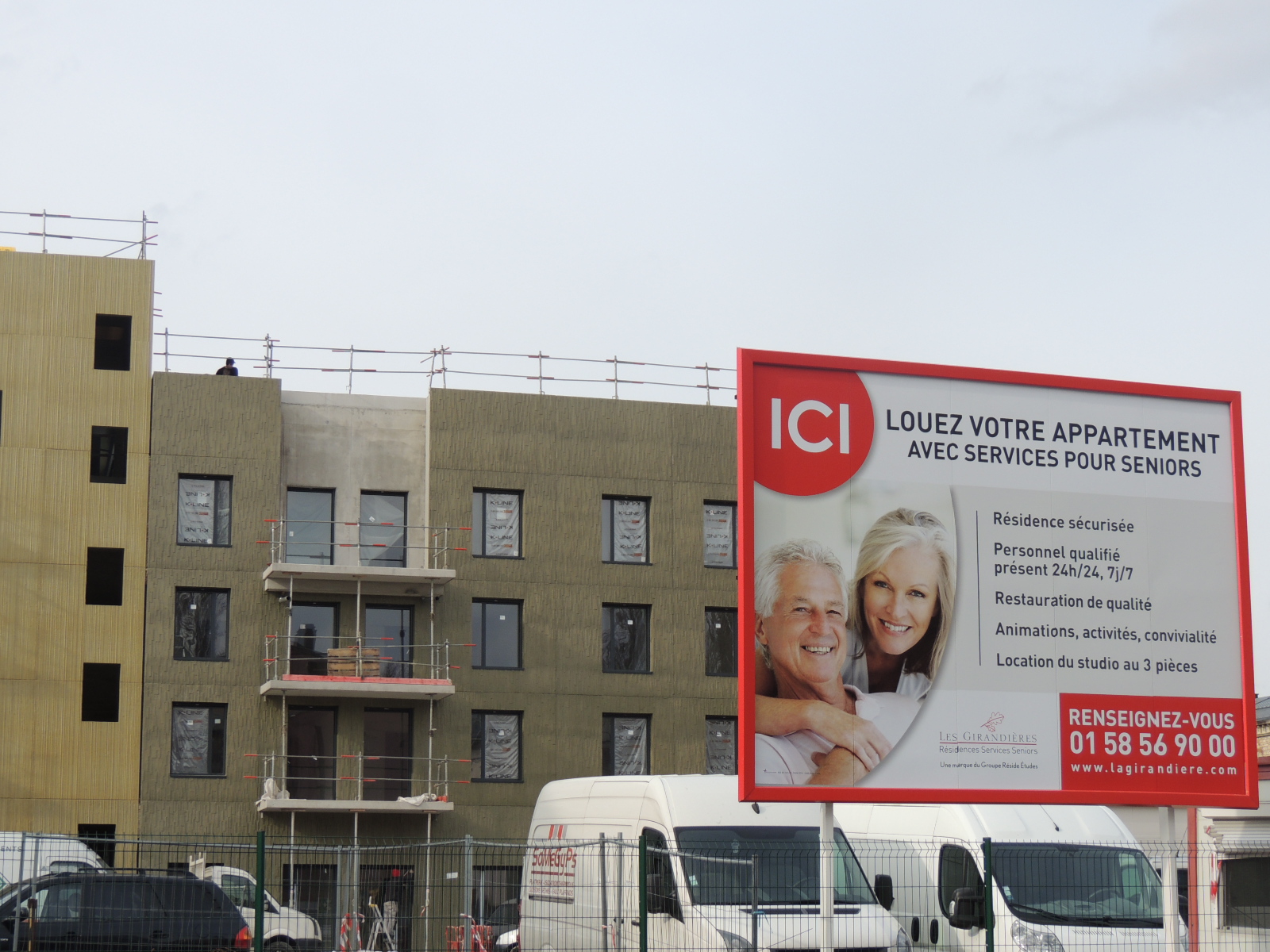 2016 Mulhouse construction d'une résidence pour personnes âgées.