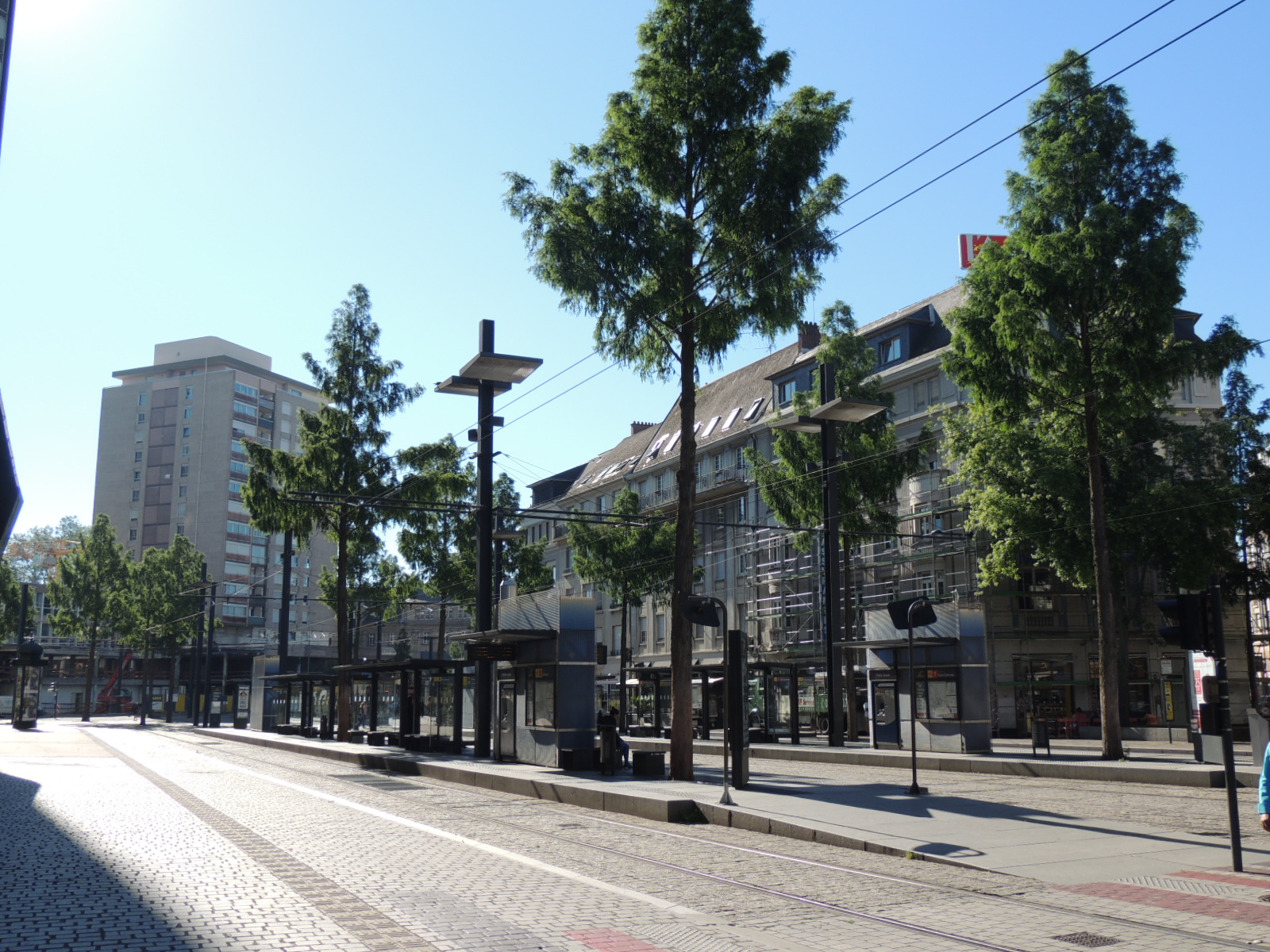 2016 Mulhouse Station Tram Porte Jeune