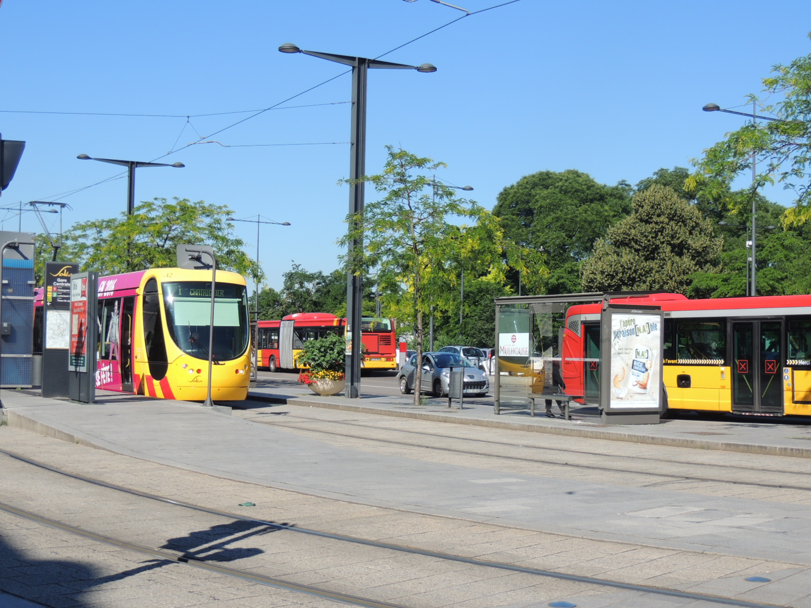 2016 Mulhouse tram - bus