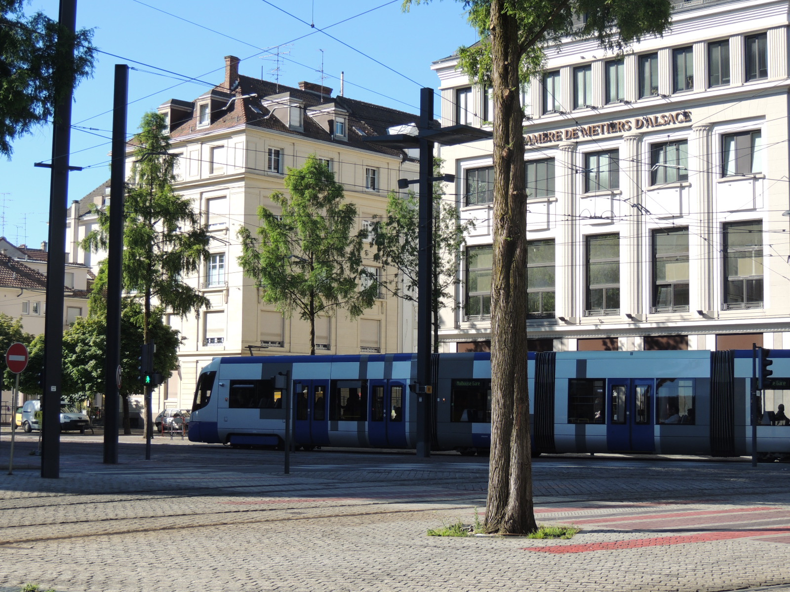 2016 Mulhouse Tram train Porte Jeune