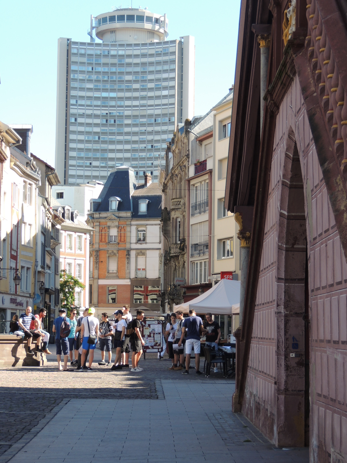 2016 Mulhouse vue sur la Tour de l'Europe