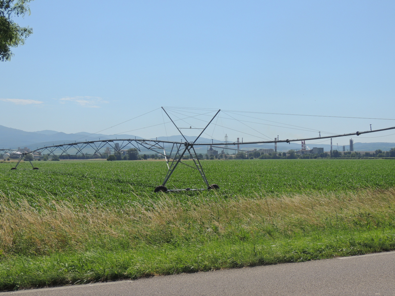 2016 Ottmarsheim  Plaine agricole irrigation industrie