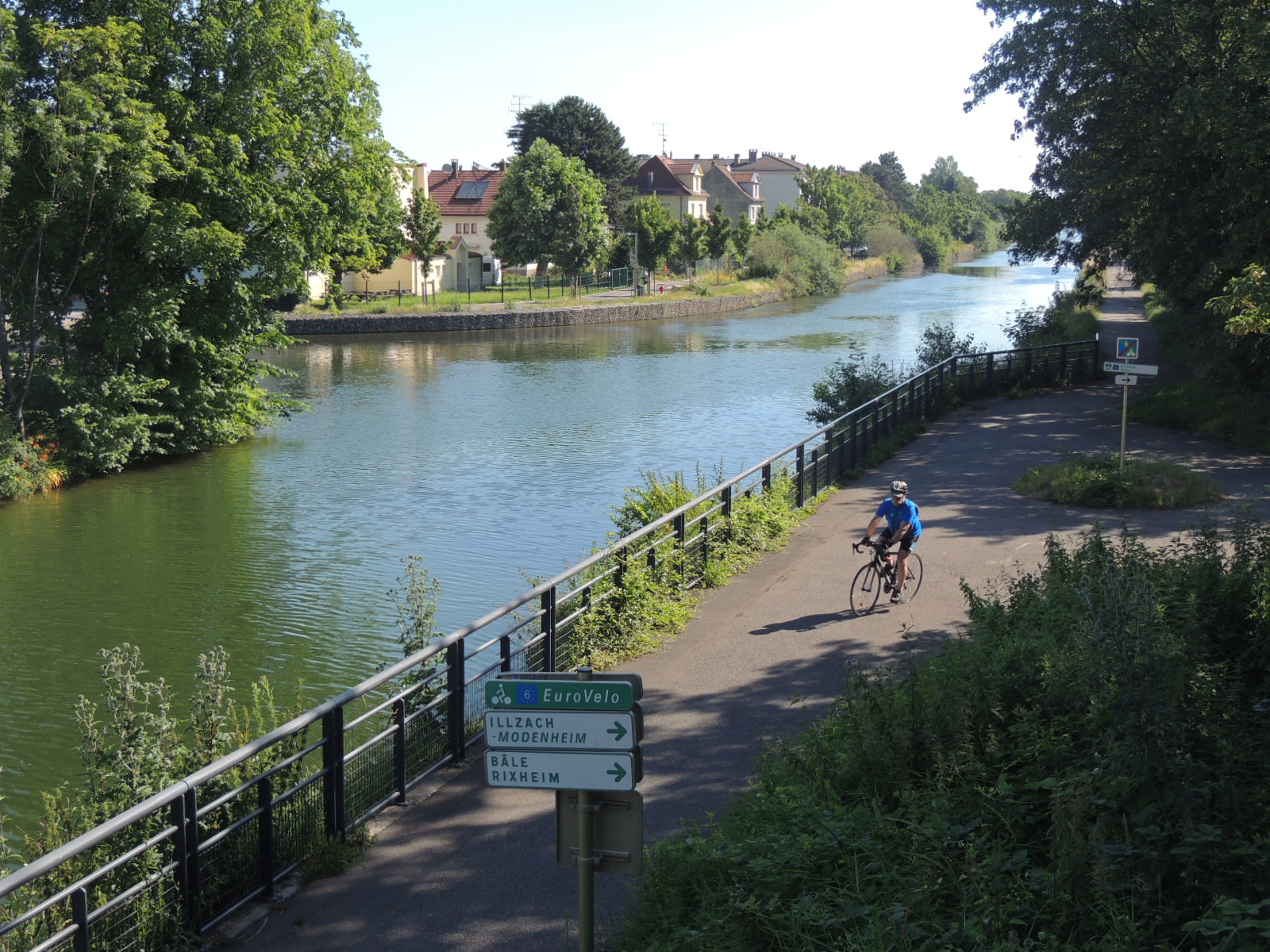 2016 Riedisheim  Eurovéloroute Canal