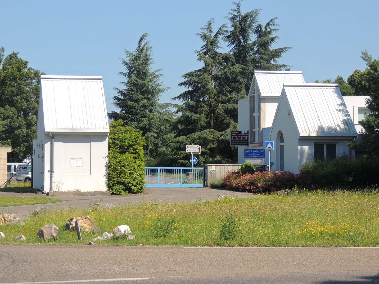 2016 Sausheim  Entrée station épuration