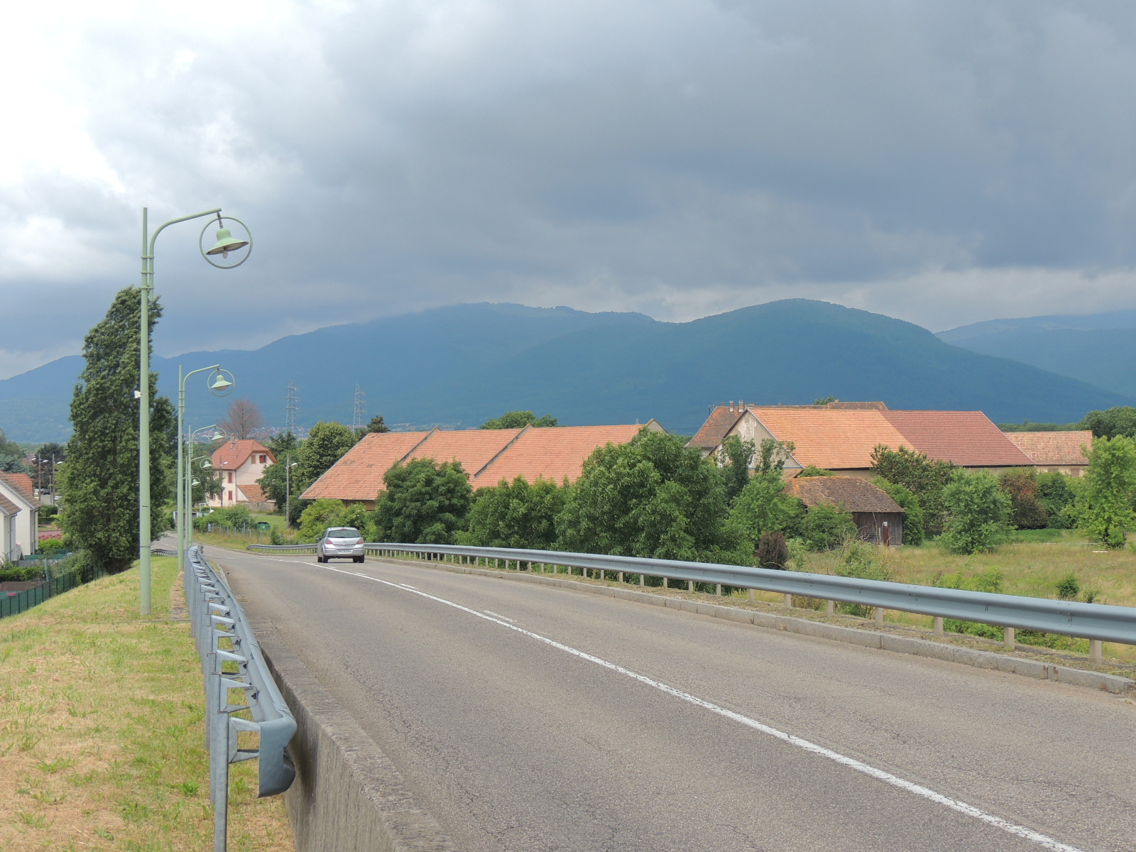 2016 Staffelfelden  Ferme du Chateau vue Vosges