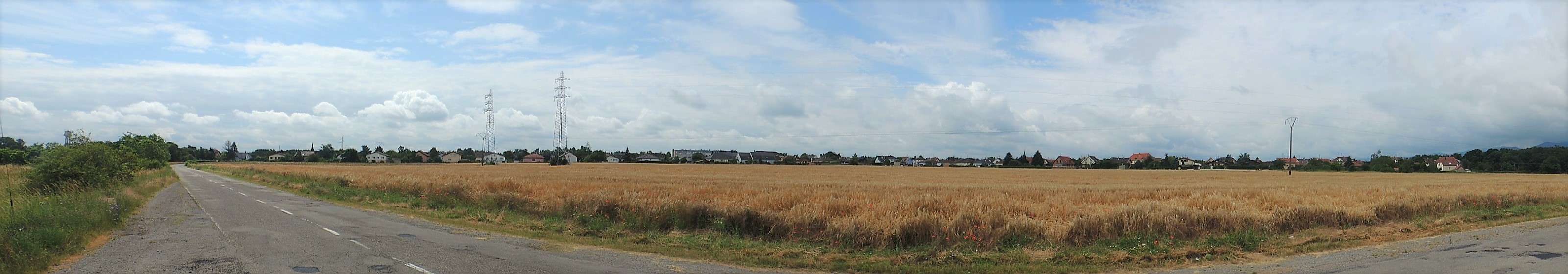 2016 Staffelfelden  Panorama futur écoquartier rue du Chateau