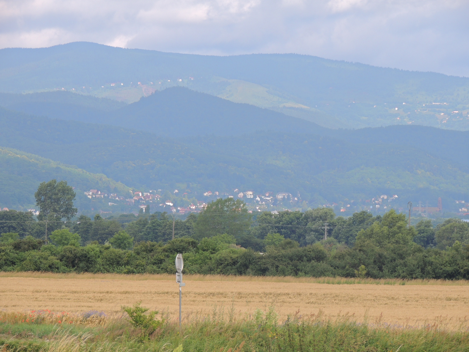 2016 Vosges  Vue vers Guebwiller