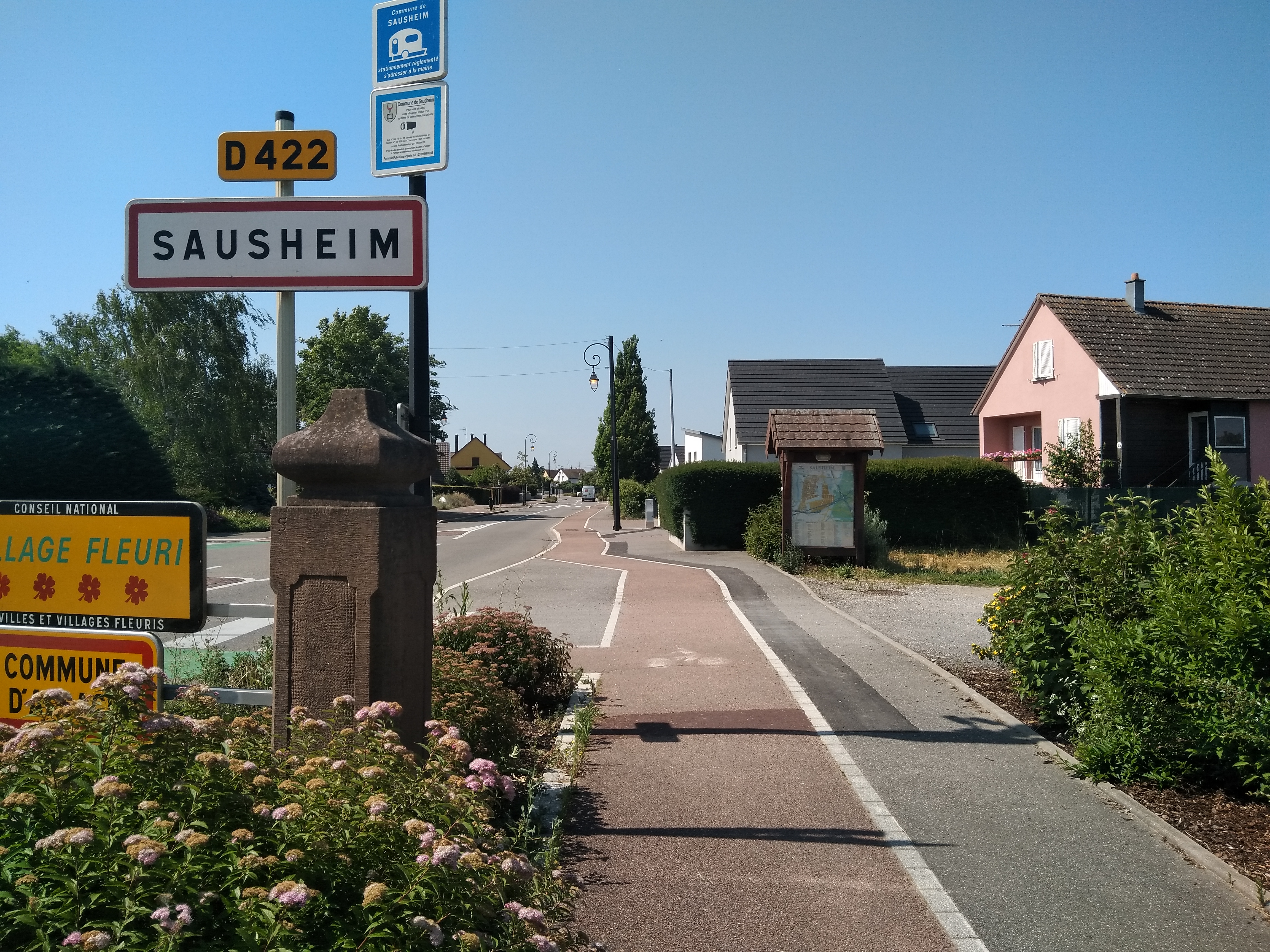 2019 Sausheim  Entrée Ville