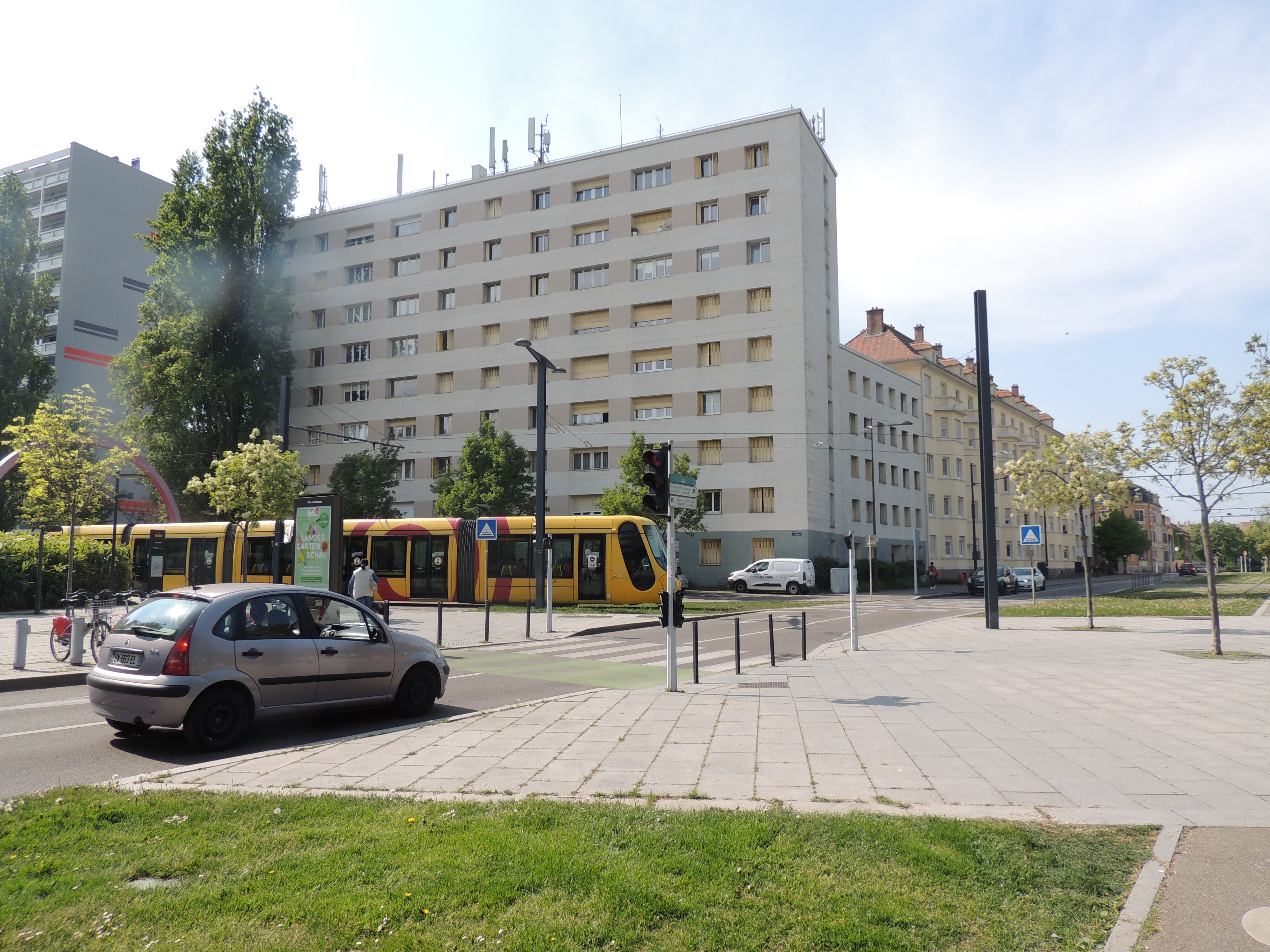 2022 Mulhouse nouveau bassin tram