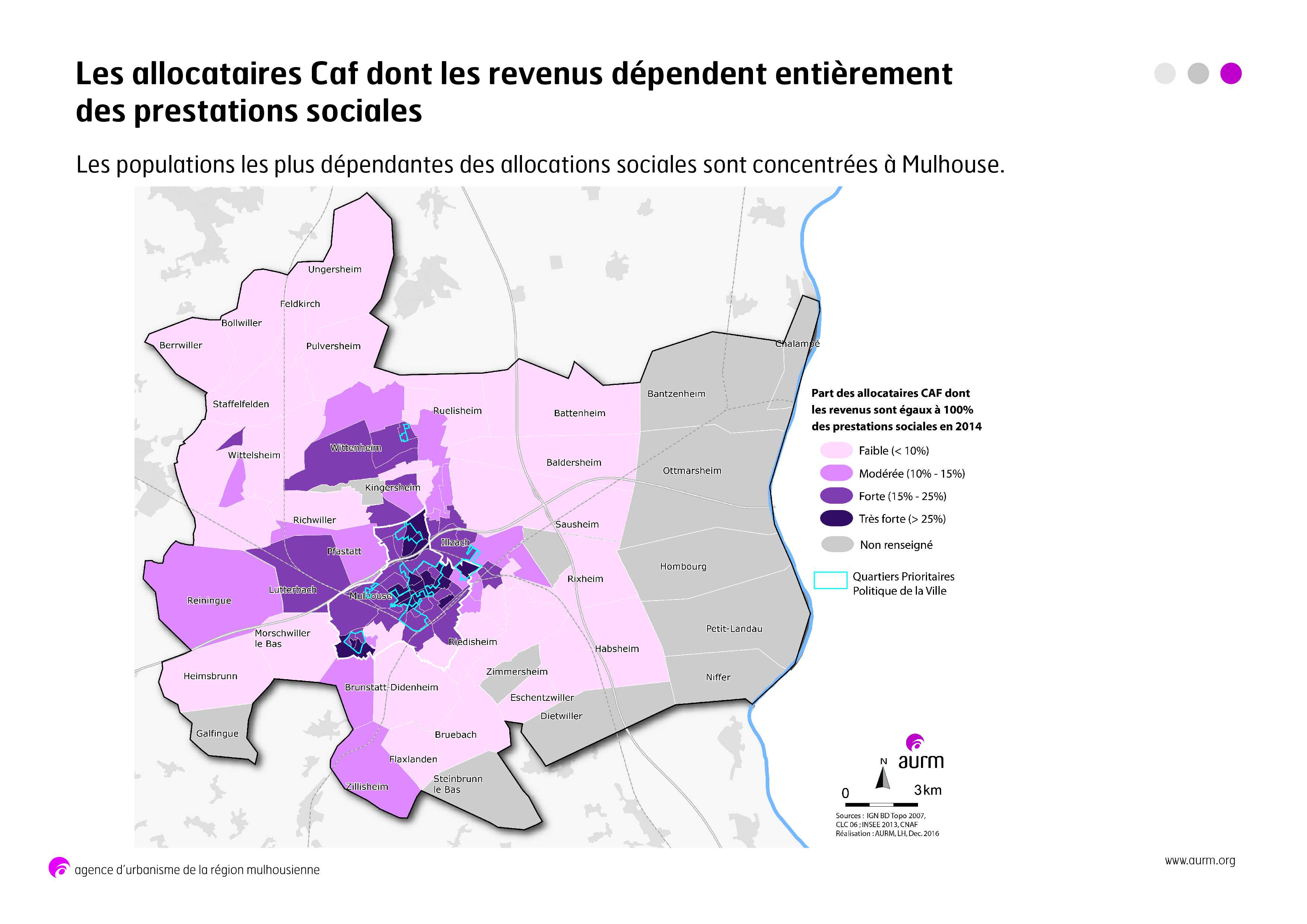 La dépendance aux allocations Caf