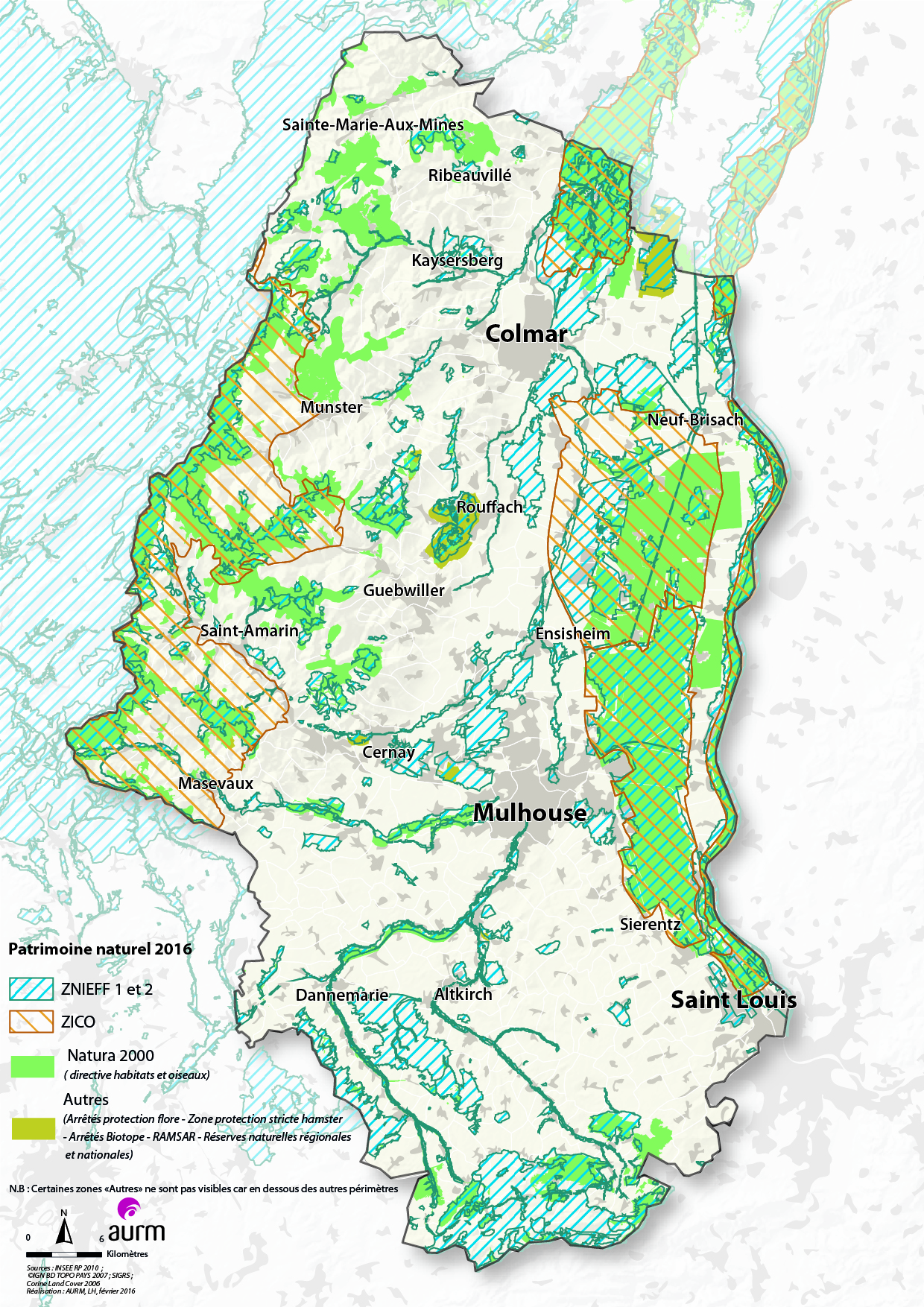 Patrimoine naturel 2016 dans le Haut-Rhin