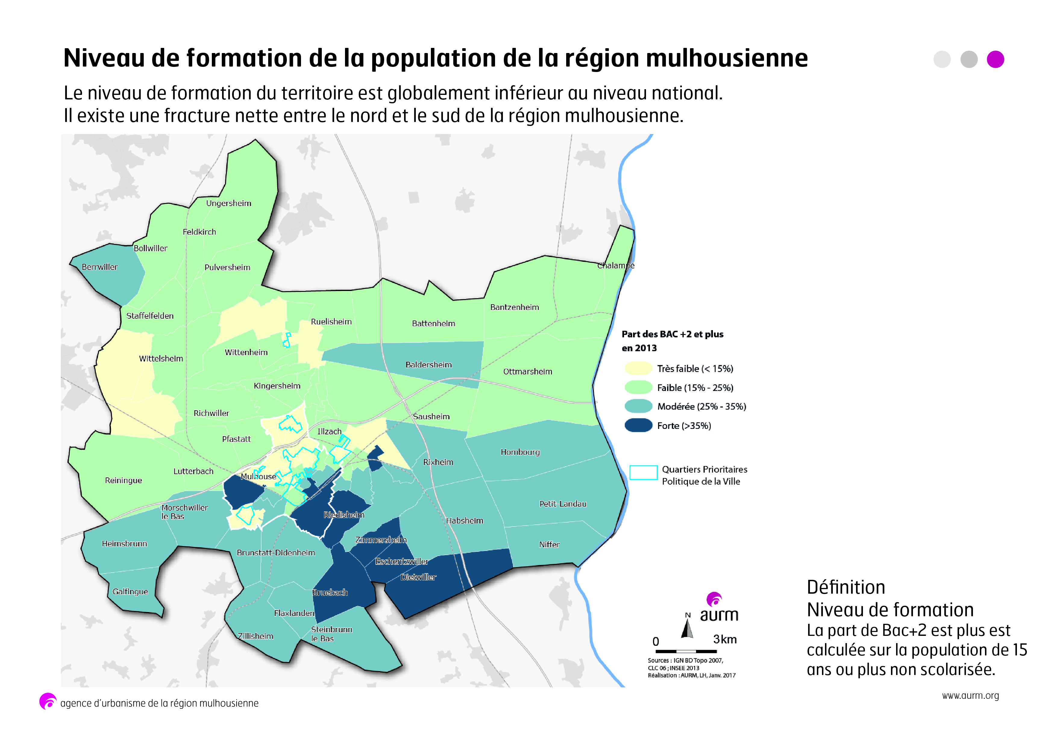 Population hautement diplômée